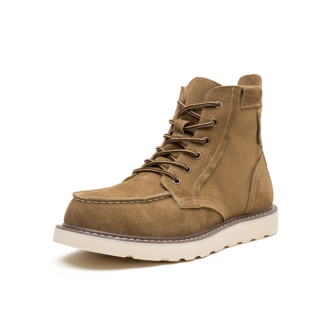 Men's 6" Moc-Toe Wedge Boots - Heritage Suede | C003