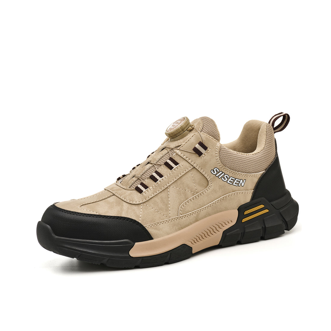 Men's Steel Toe Skate Work Shoes - Knob Lacing System | B336