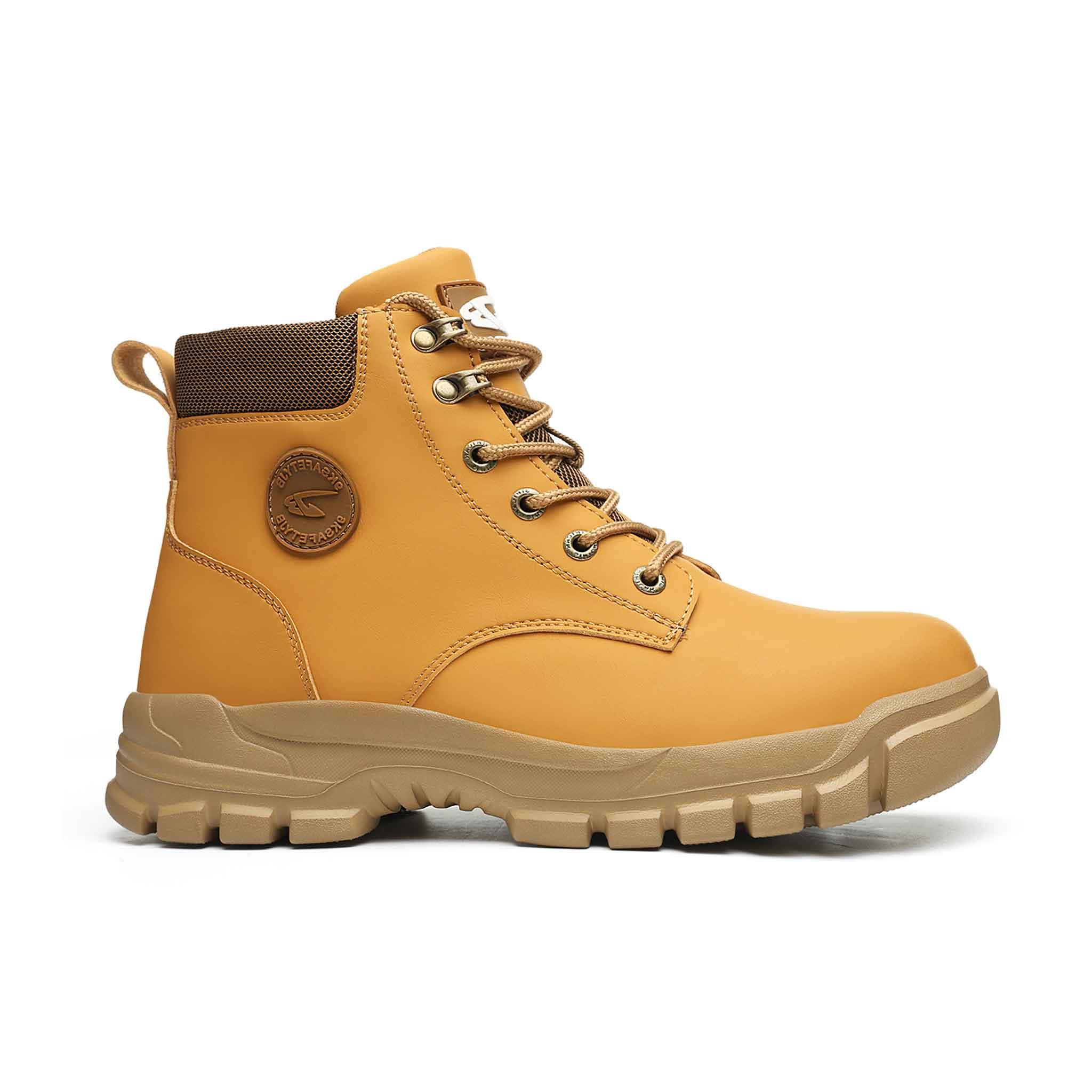 Women's Waterproof Steel Toe Boots - Rubber Sole B252 | Protective & Comfortable Footwear | USINEPRO