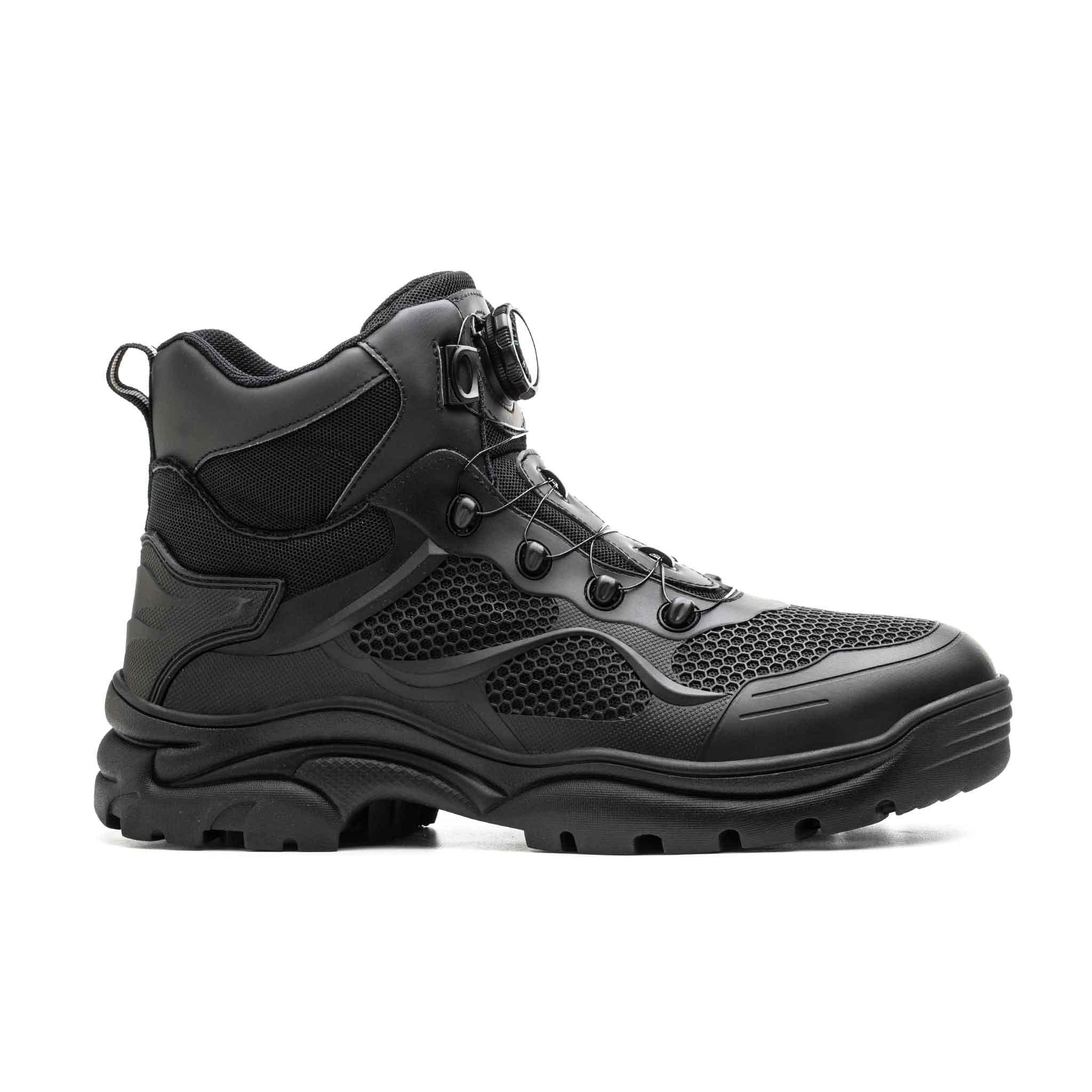 Men's Steel Toe Work Shoes - Adjustable Velcro & Lightweight USINE PRO