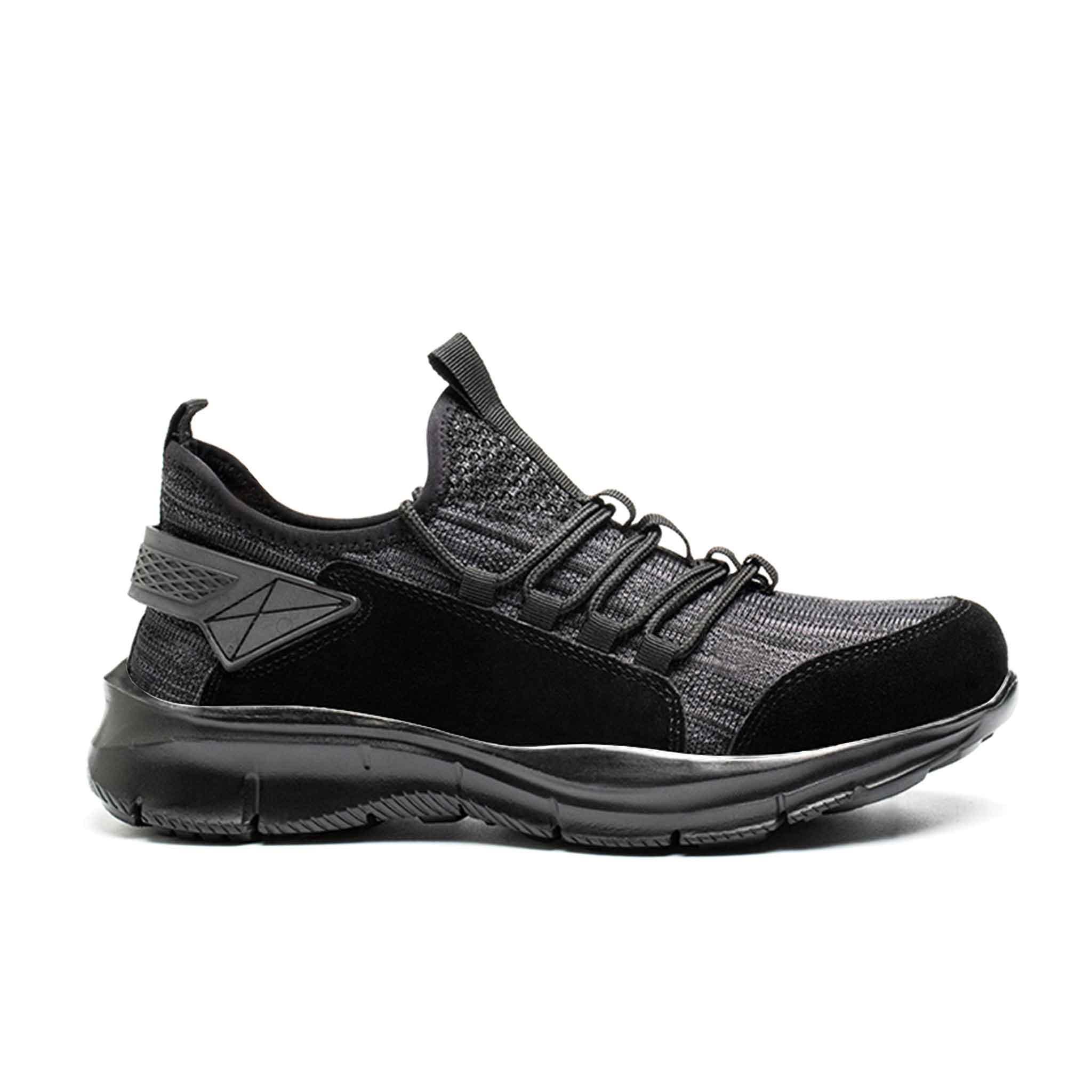 Women's Light weight Steel Wide Toe Work Shoes Non Slip - USINE PRO