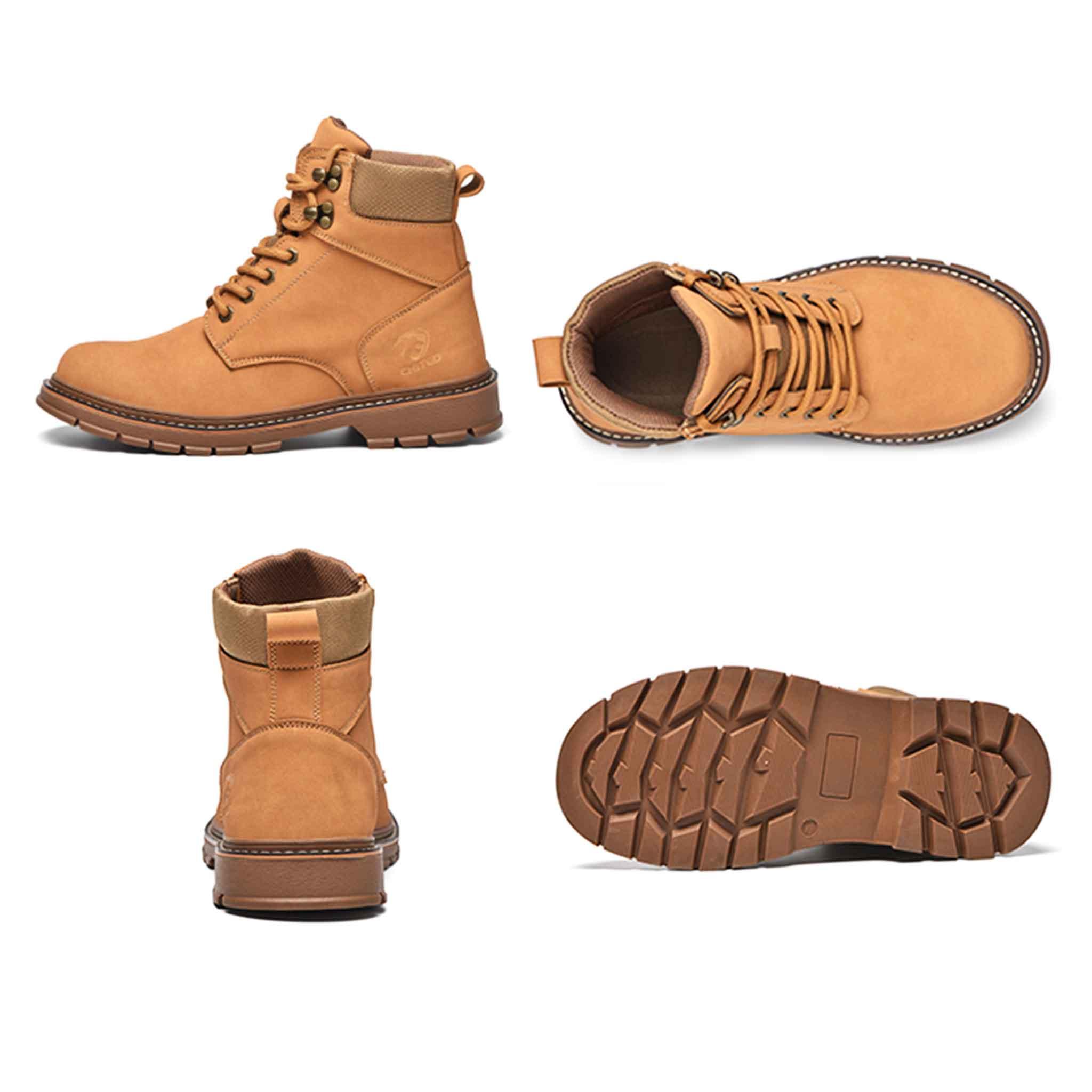 Men's 6 Inch Steel Toe Work Boots - Slip Resistant | B243