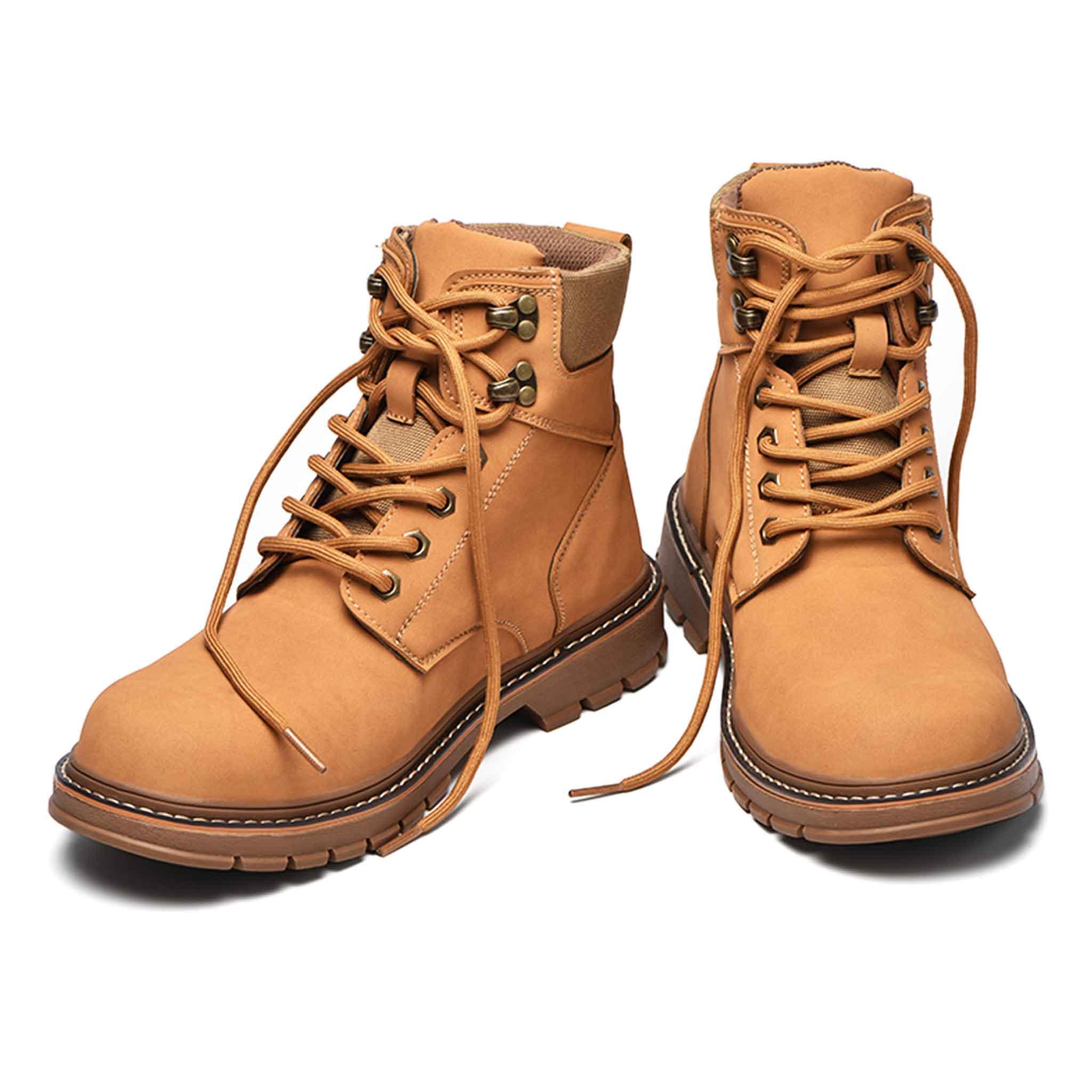 Men's 6 Inch Steel Toe Work Boots - Slip Resistant | B243