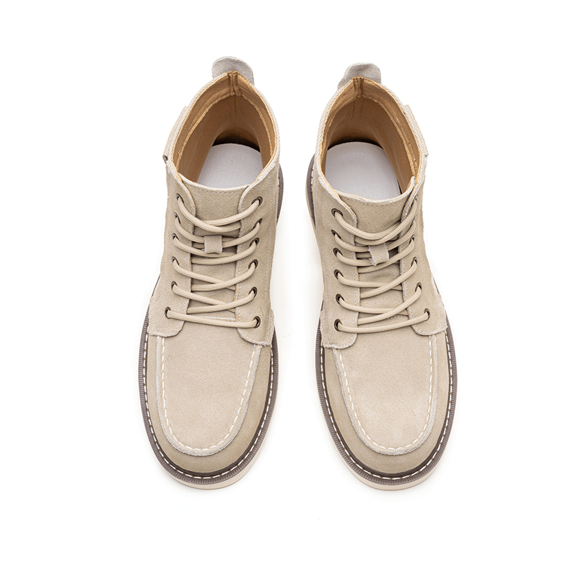 Men's 6" Moc-Toe Wedge Boots - Heritage Suede | C003