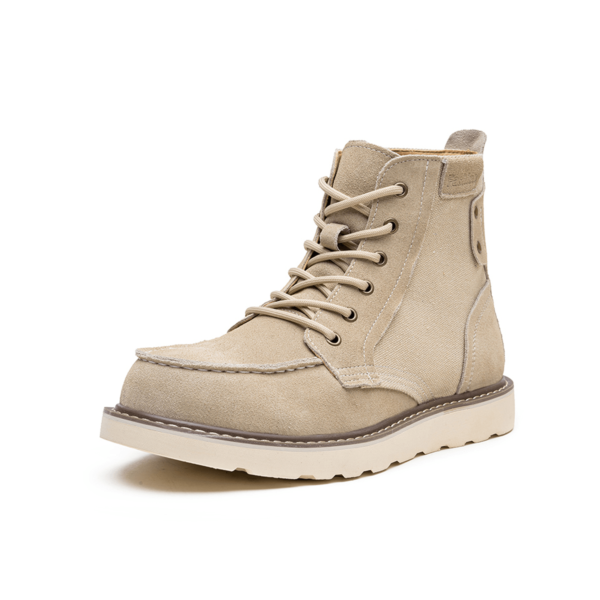 Men's 6" Moc-Toe Wedge Boots - Heritage Suede | C003