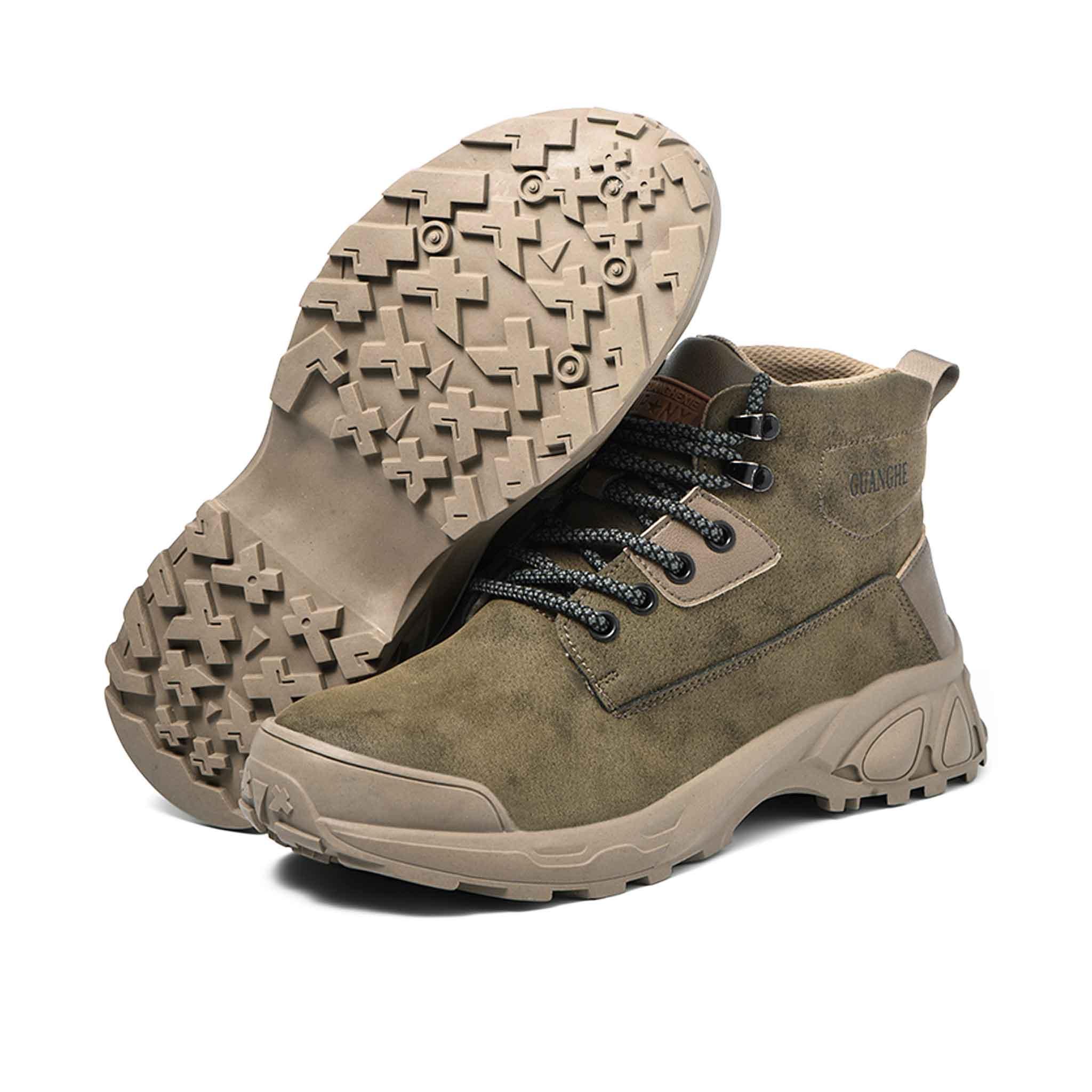 Men's 6" Steel Toe Boots - Rubber Sole | B259