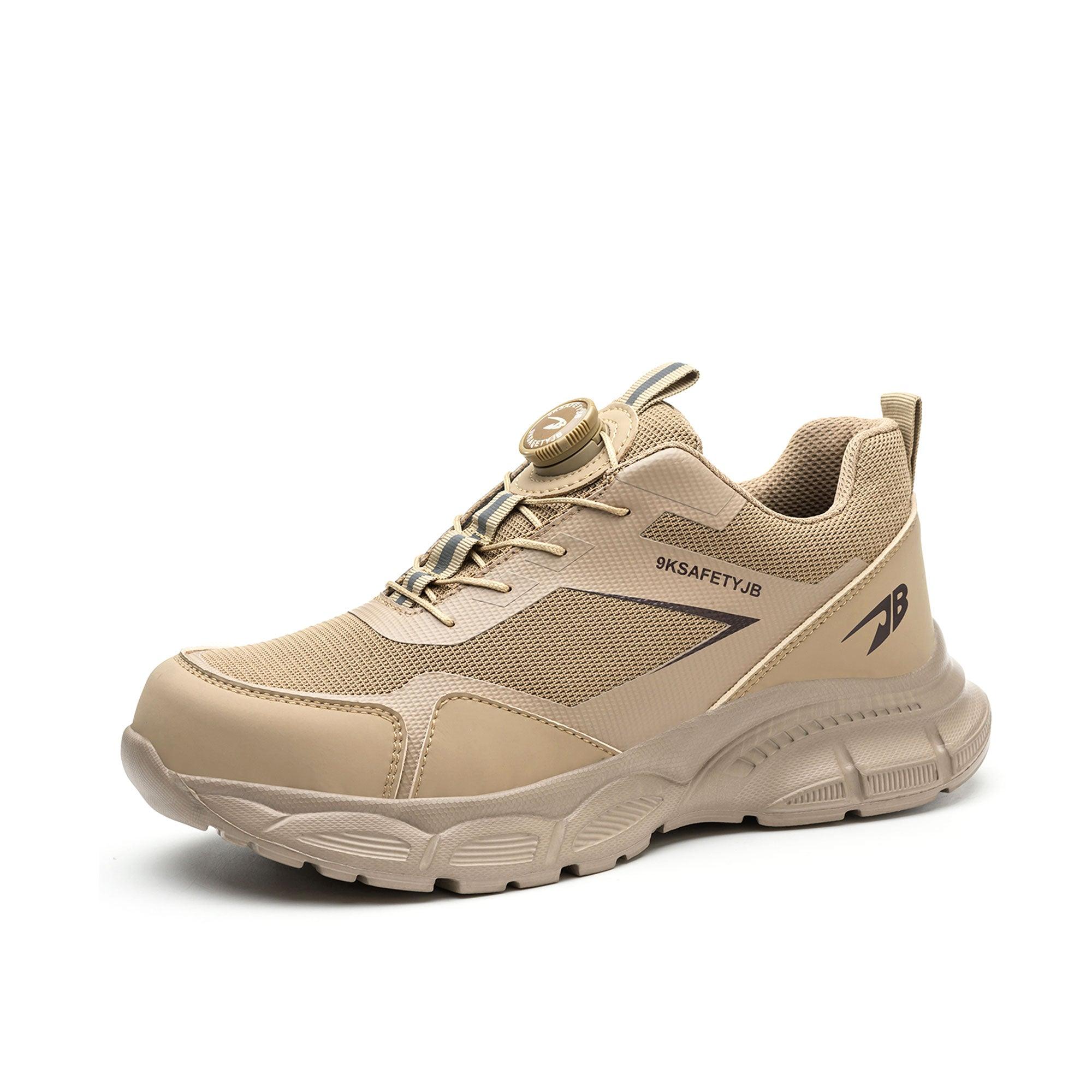 Men's AirFlow Steel Toe Sneakers - Fast-tie Dial Lacing | B325