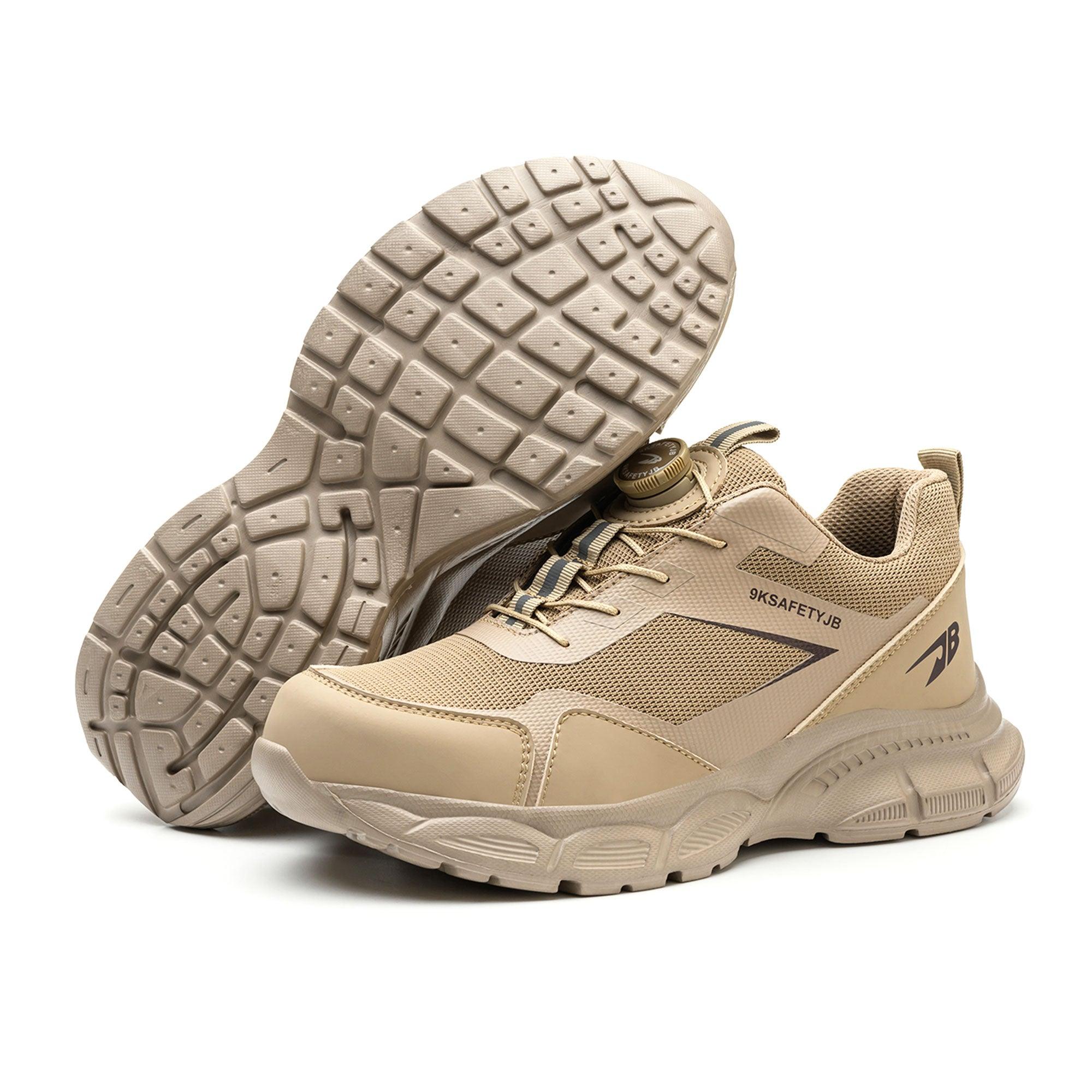 Men's AirFlow Steel Toe Sneakers - Fast-tie Dial Lacing | B325