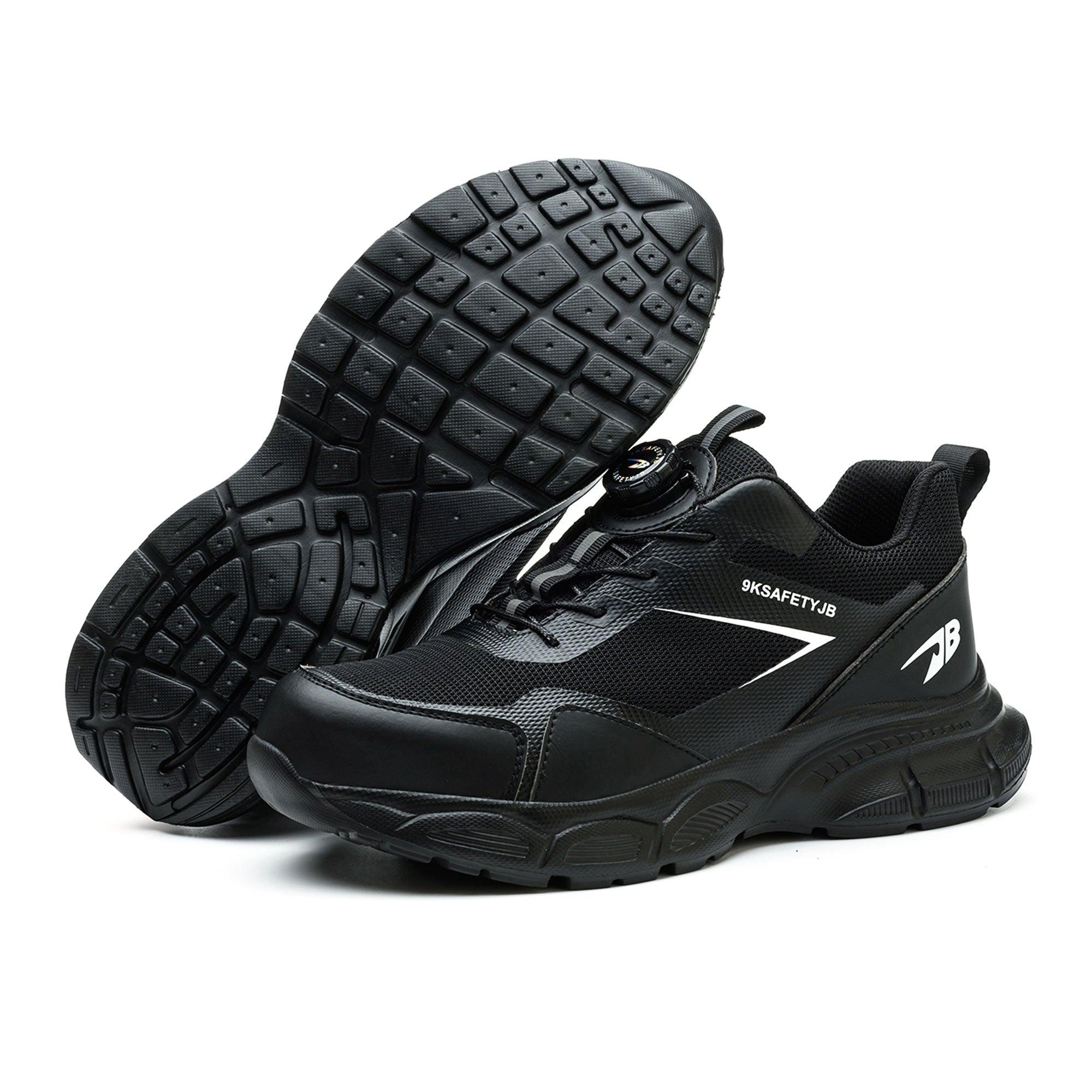 Men's AirFlow Steel Toe Sneakers - Fast-tie Dial Lacing | B325