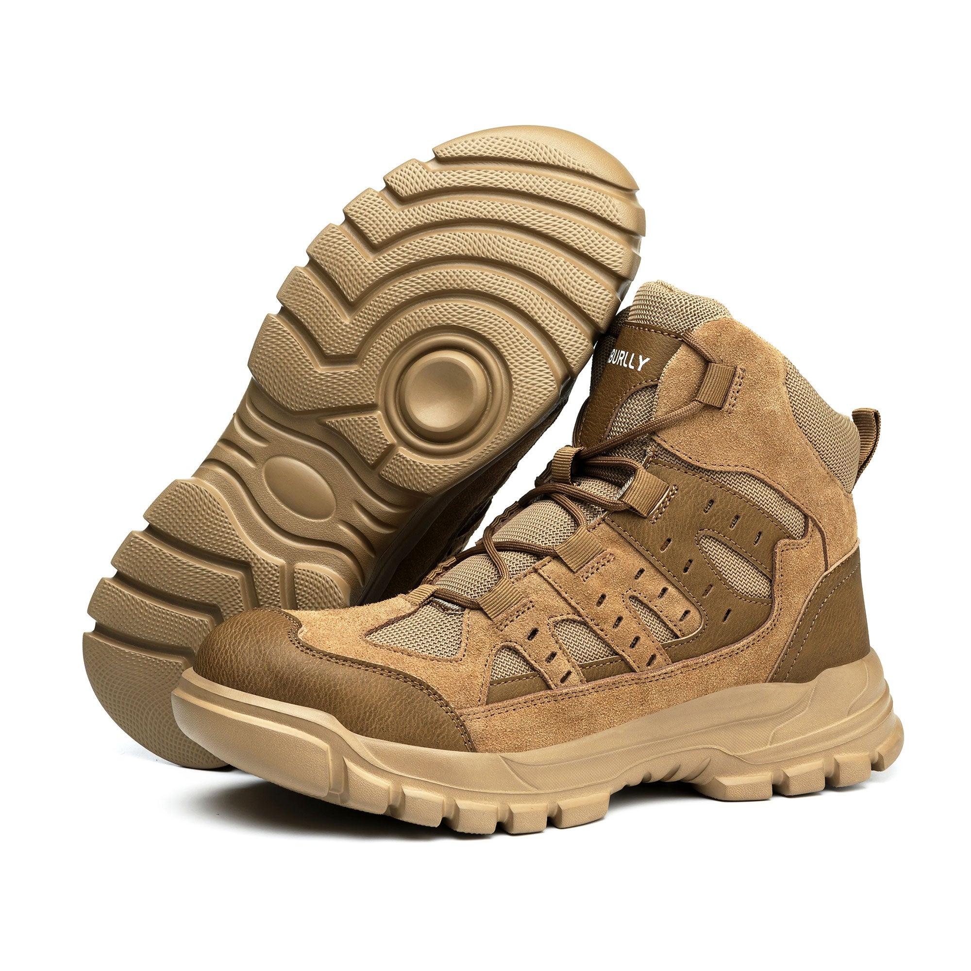 Men's Steel Toe Hiker Work Boots - Shock Absorbing | B286