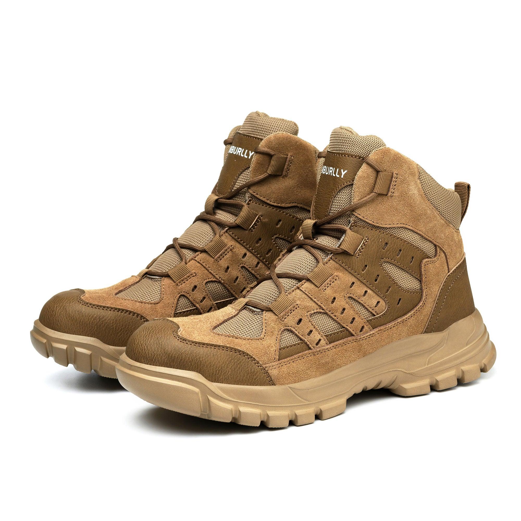 Men's Steel Toe Hiker Work Boots - Shock Absorbing | B286