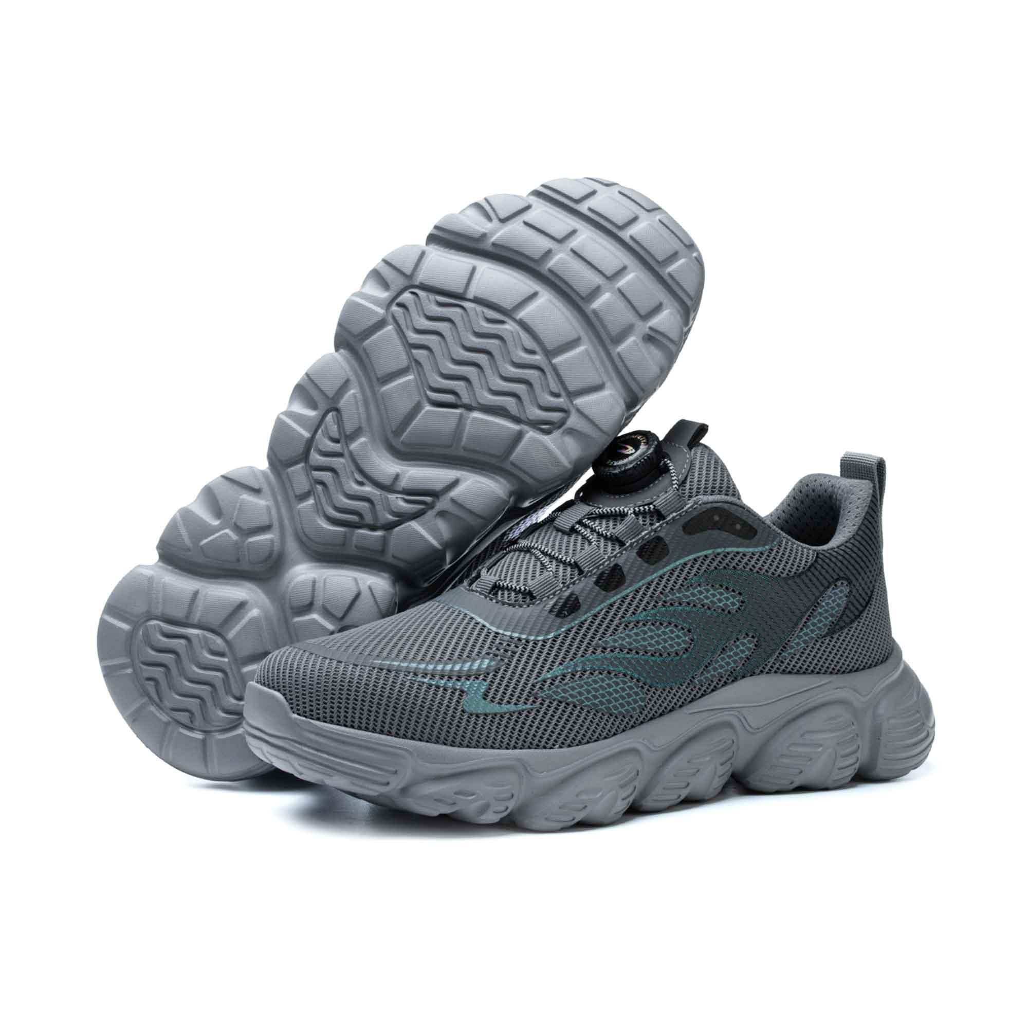 Men's AirFlow Steel Toe Work Sneakers - Knob Lacing System | B321