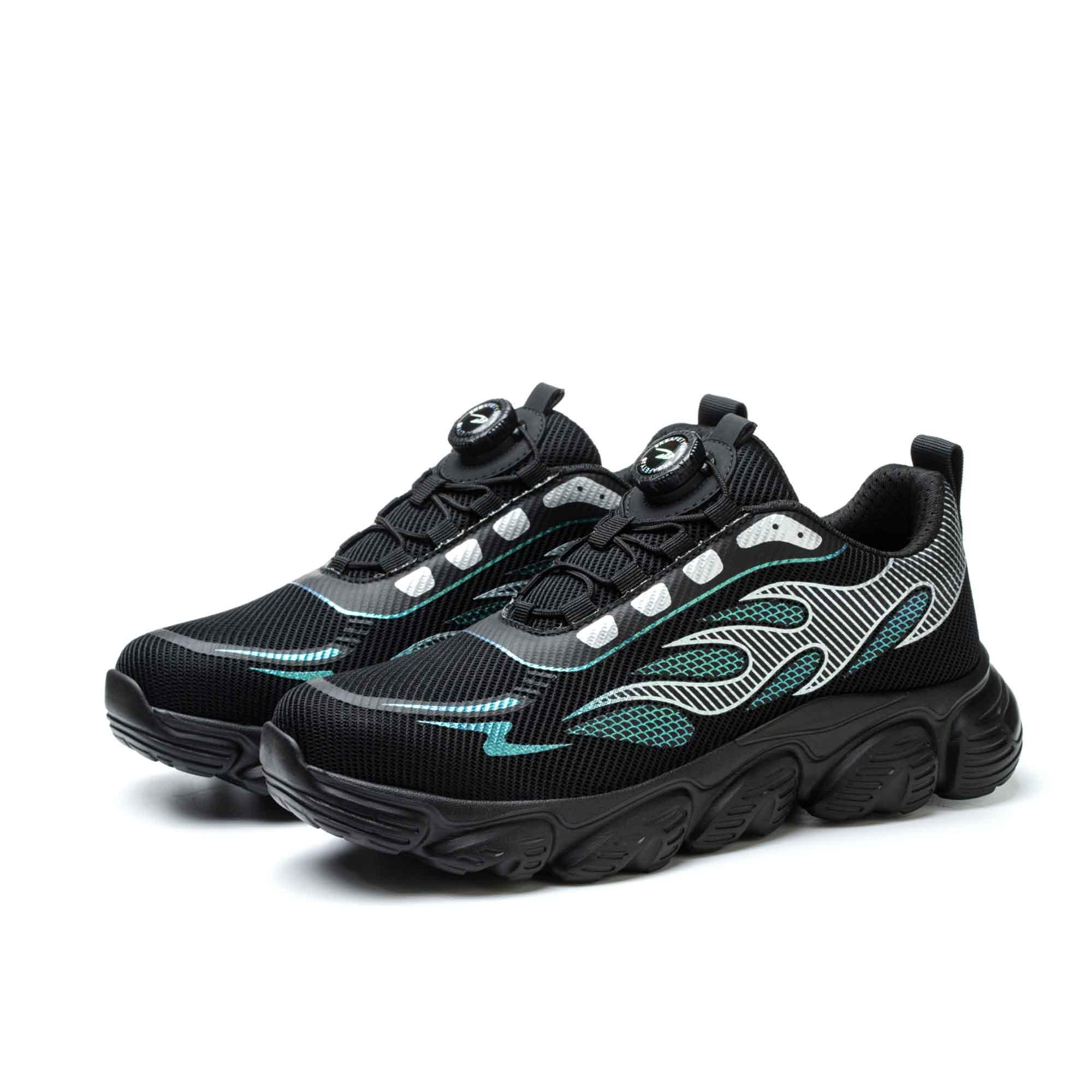 Men's AirFlow Steel Toe Work Sneakers - Knob Lacing System | B321