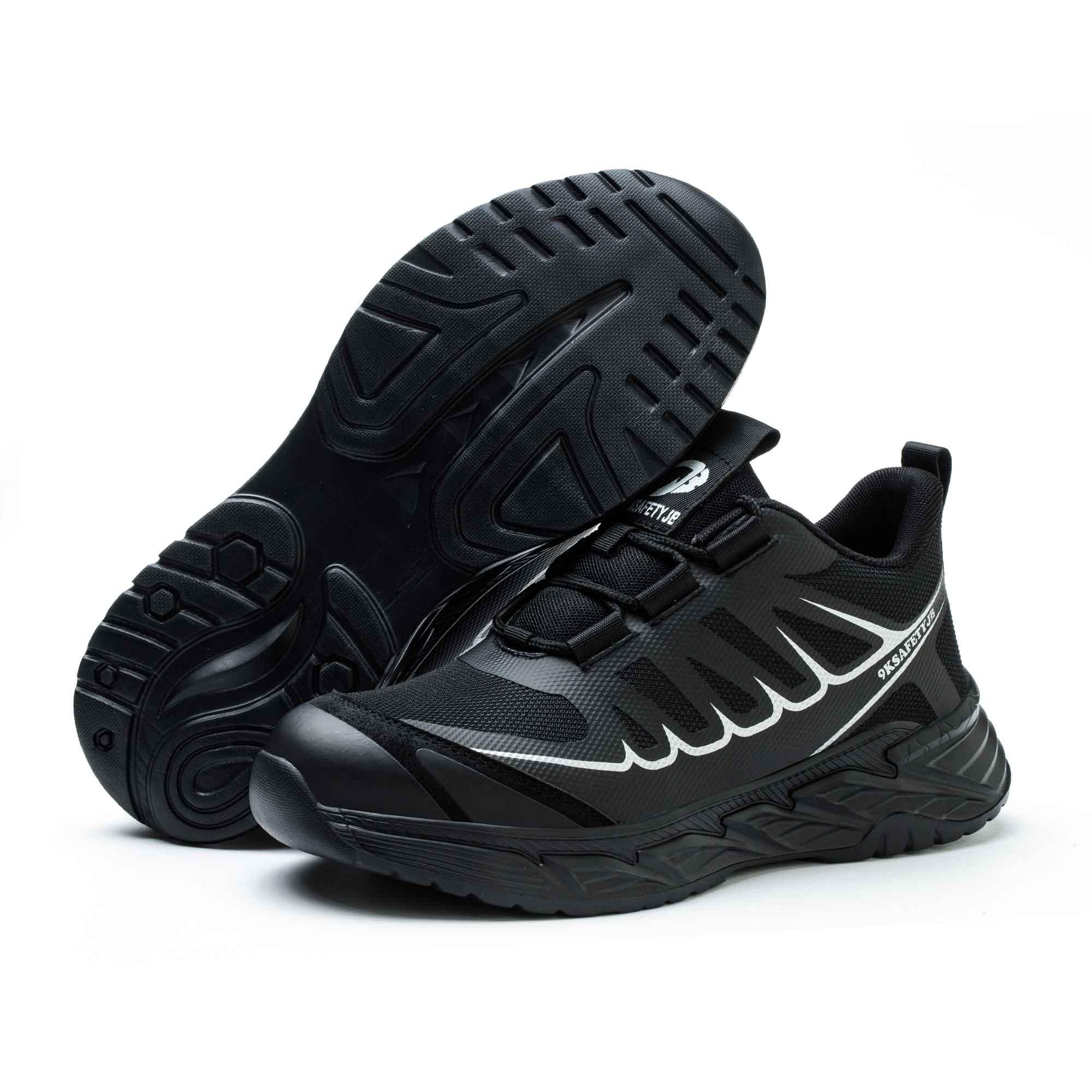 Men's AirFlow Steel Toe Work Sneakers - Soft & Light | B319