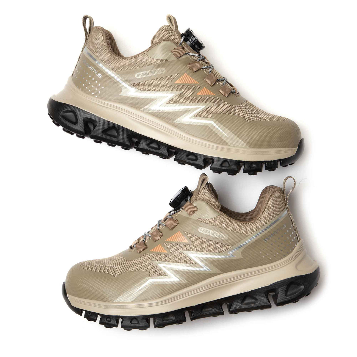 Men's Comfy Steel Toe Work Sneakers - Dial Lacing | B356