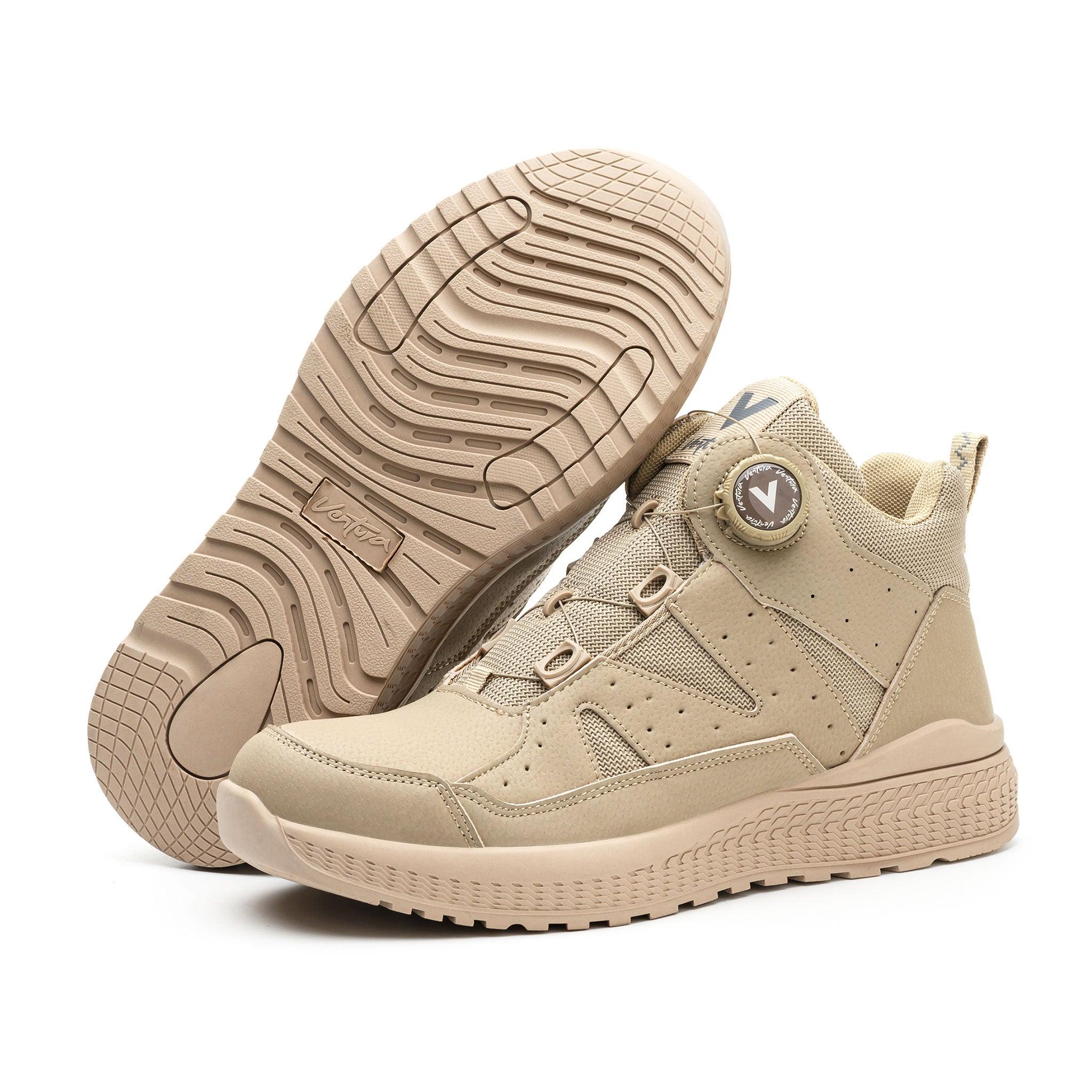 Men's GripTech Steel Toe Work Boots - Knob Lacing System | B285