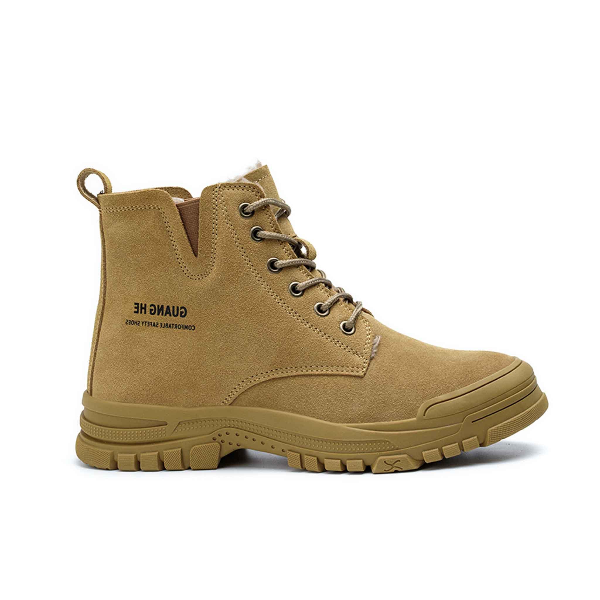 Men's Insulated Steel Toe Winter Boots - Fleece Lined | B263