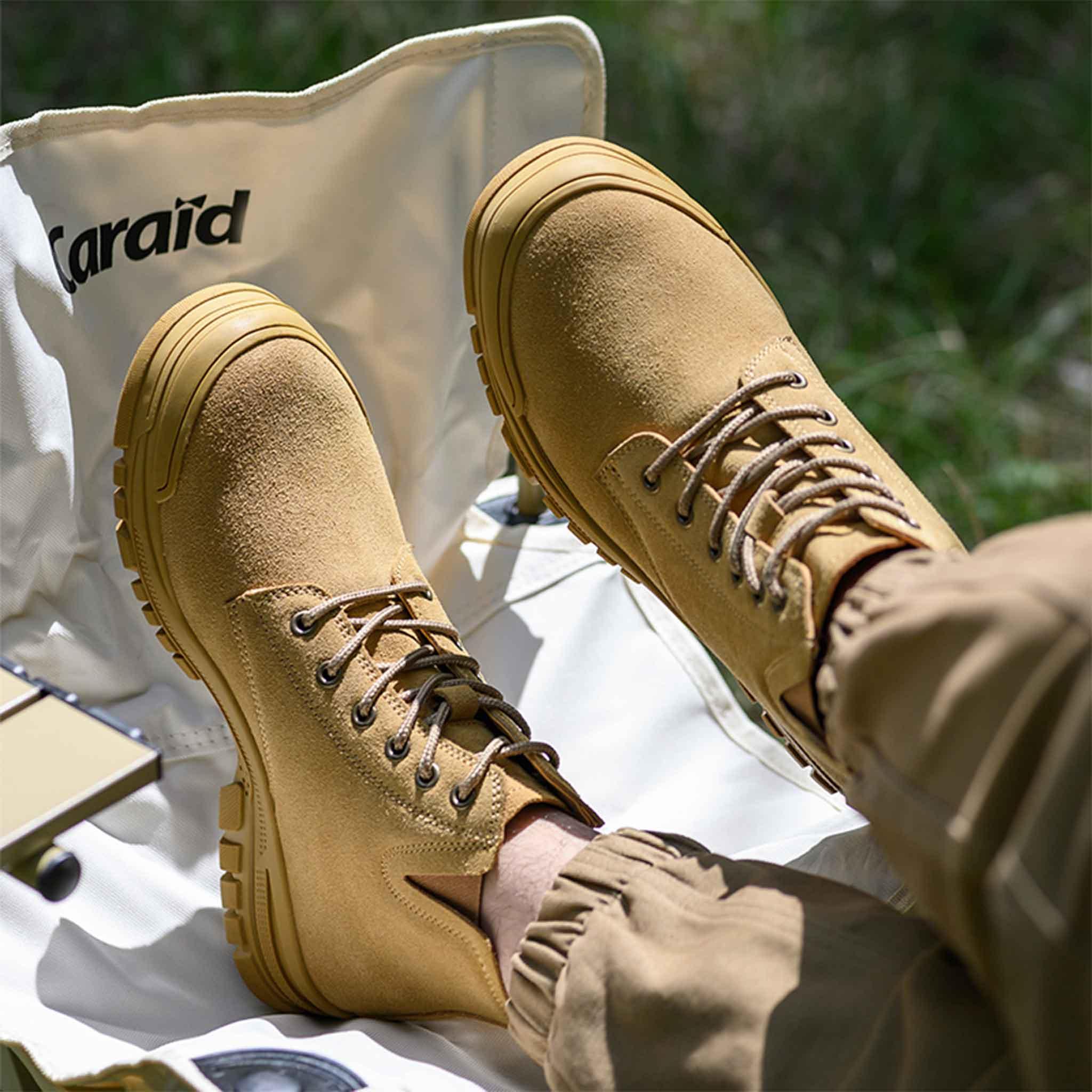 Men's Insulated Steel Toe Winter Boots - Fleece Lined | B263