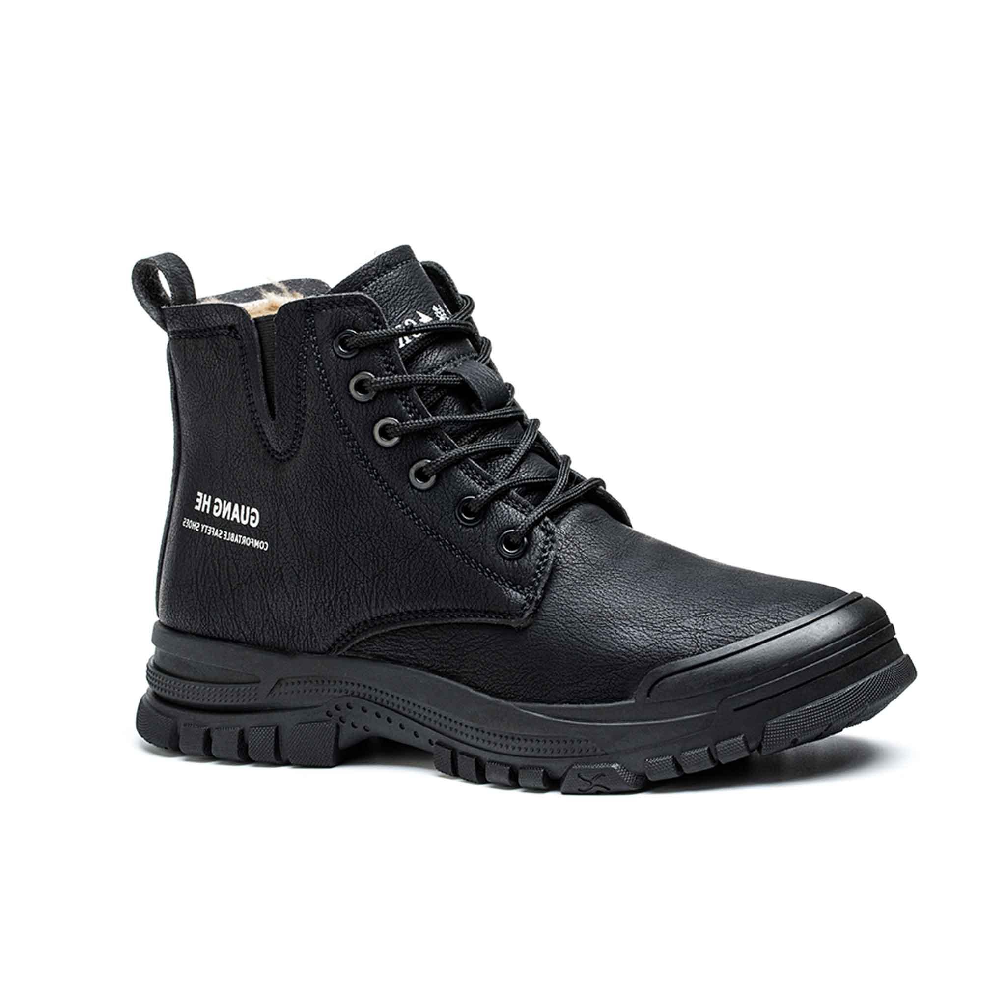 Men's Insulated Steel Toe Winter Boots - Fleece Lined | B263