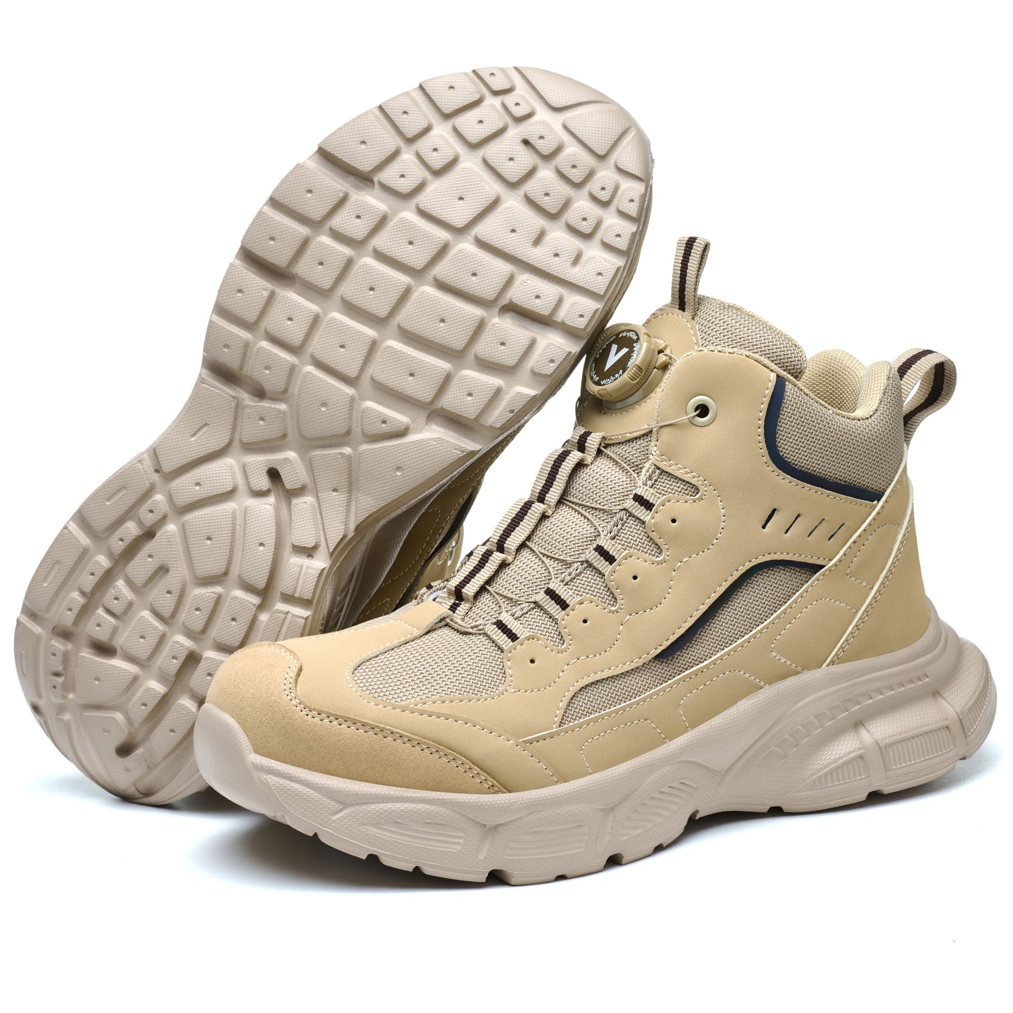 Men's Steel Toe Lightweight Work Boots - Knob Lacing | B339