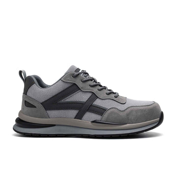 Men's Steel Toe Breathable Industrial Work Shoes - Slip Resistant | B205