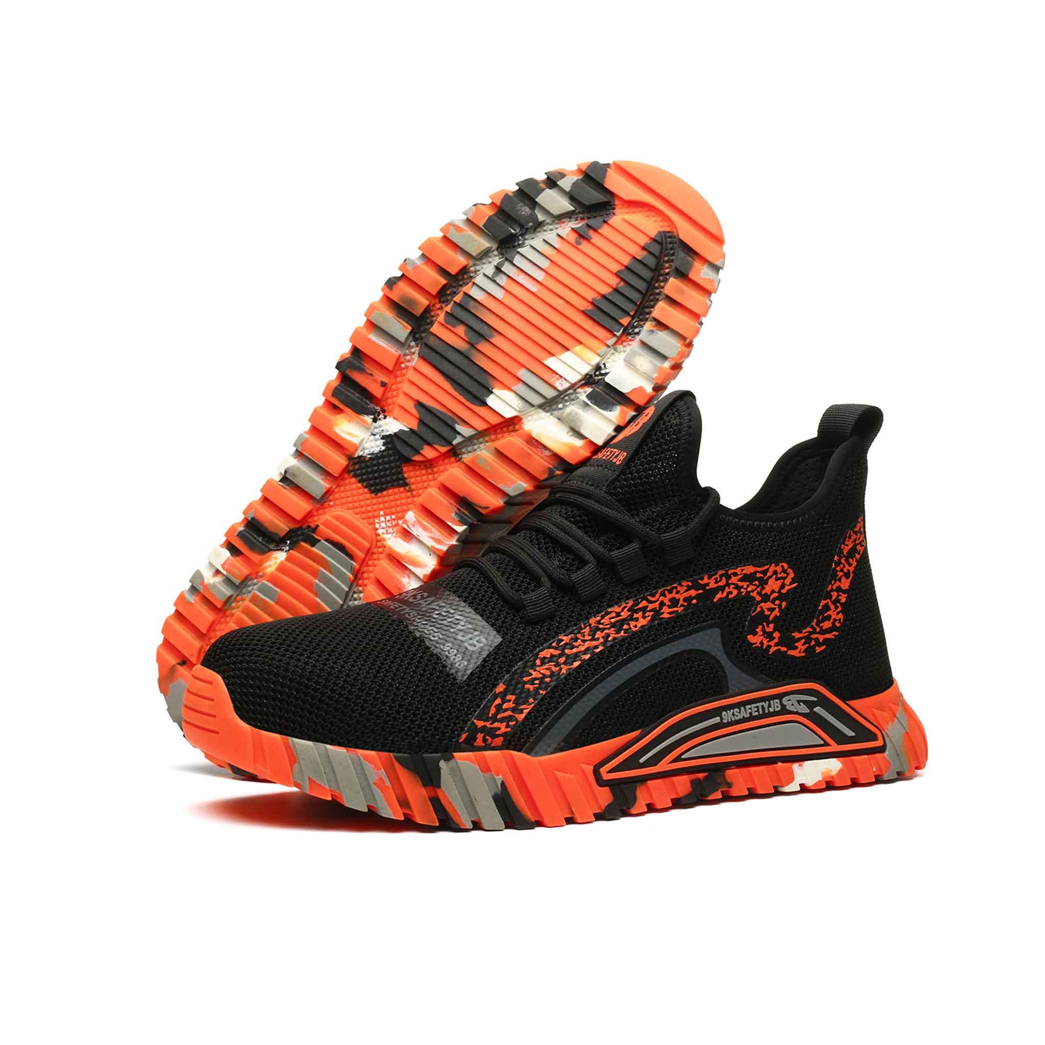 Men's Steel Toe Breathable Sneakers - Rubber Sole | B308