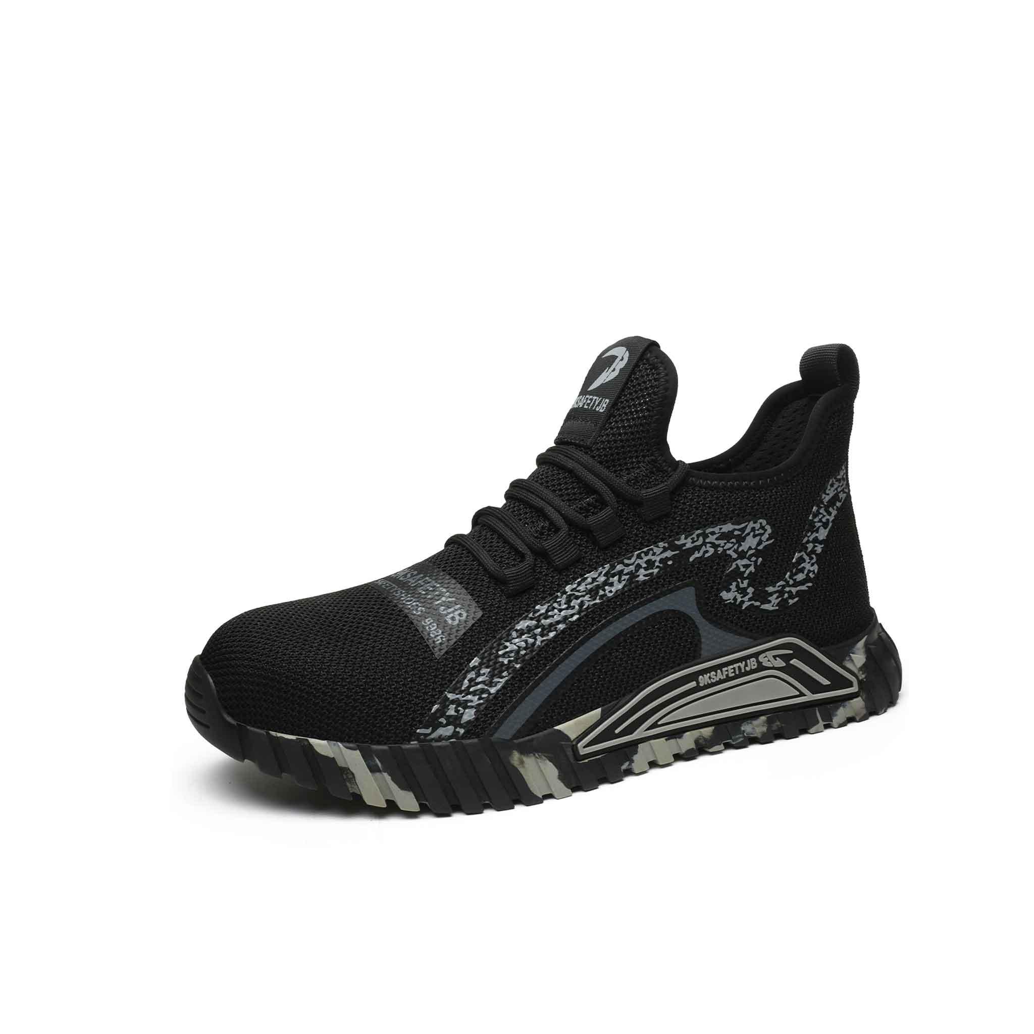 Men's Steel Toe Breathable Sneakers - Rubber Sole | B308