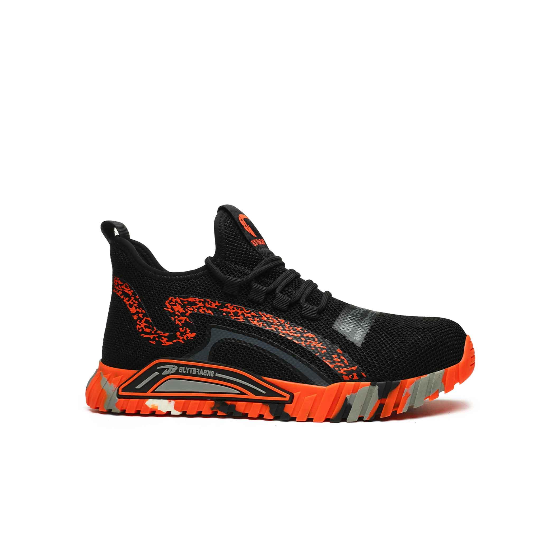 Men's Steel Toe Breathable Sneakers - Rubber Sole | B308