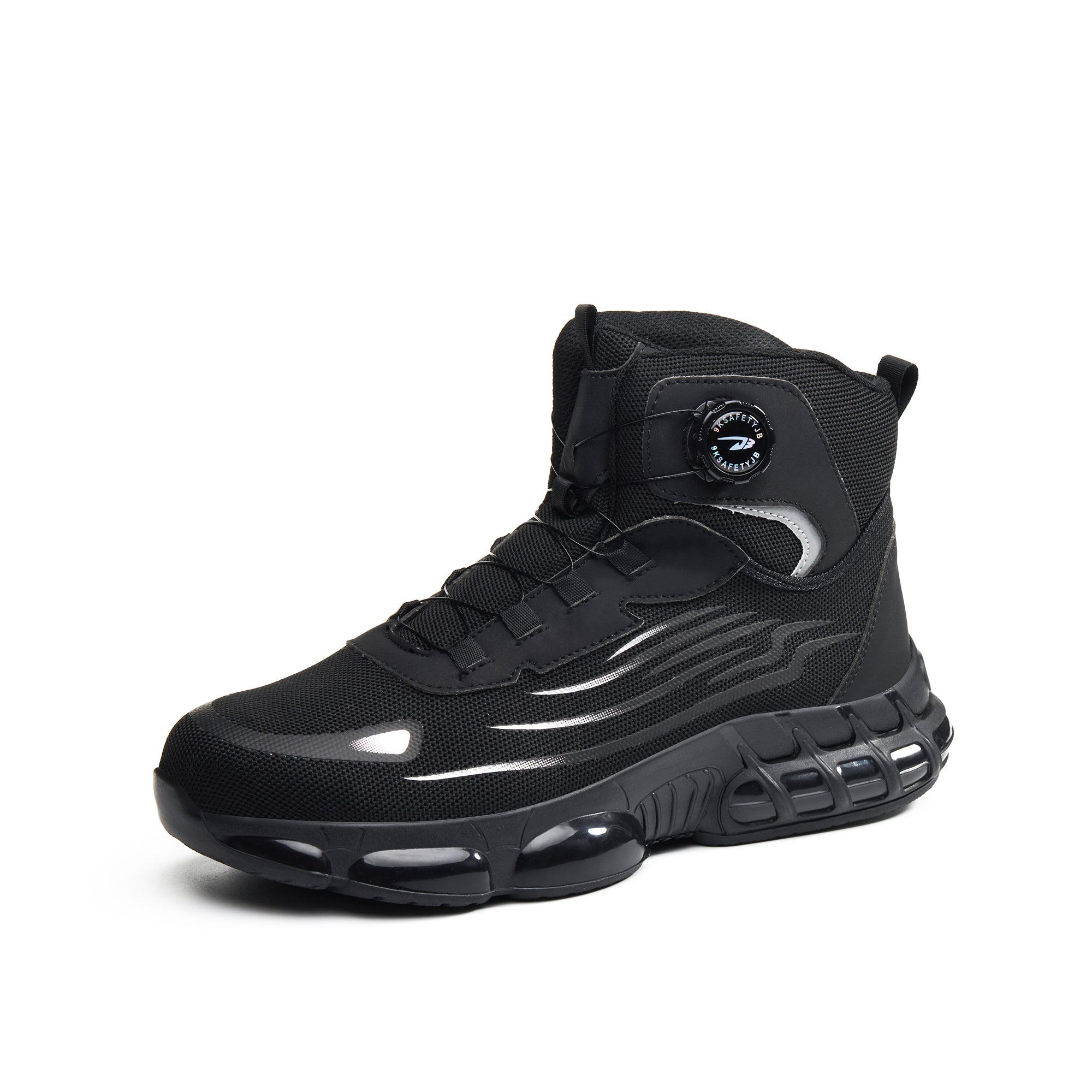 Men's Steel Toe Breathable Work Boots - Dial Lacing | B353