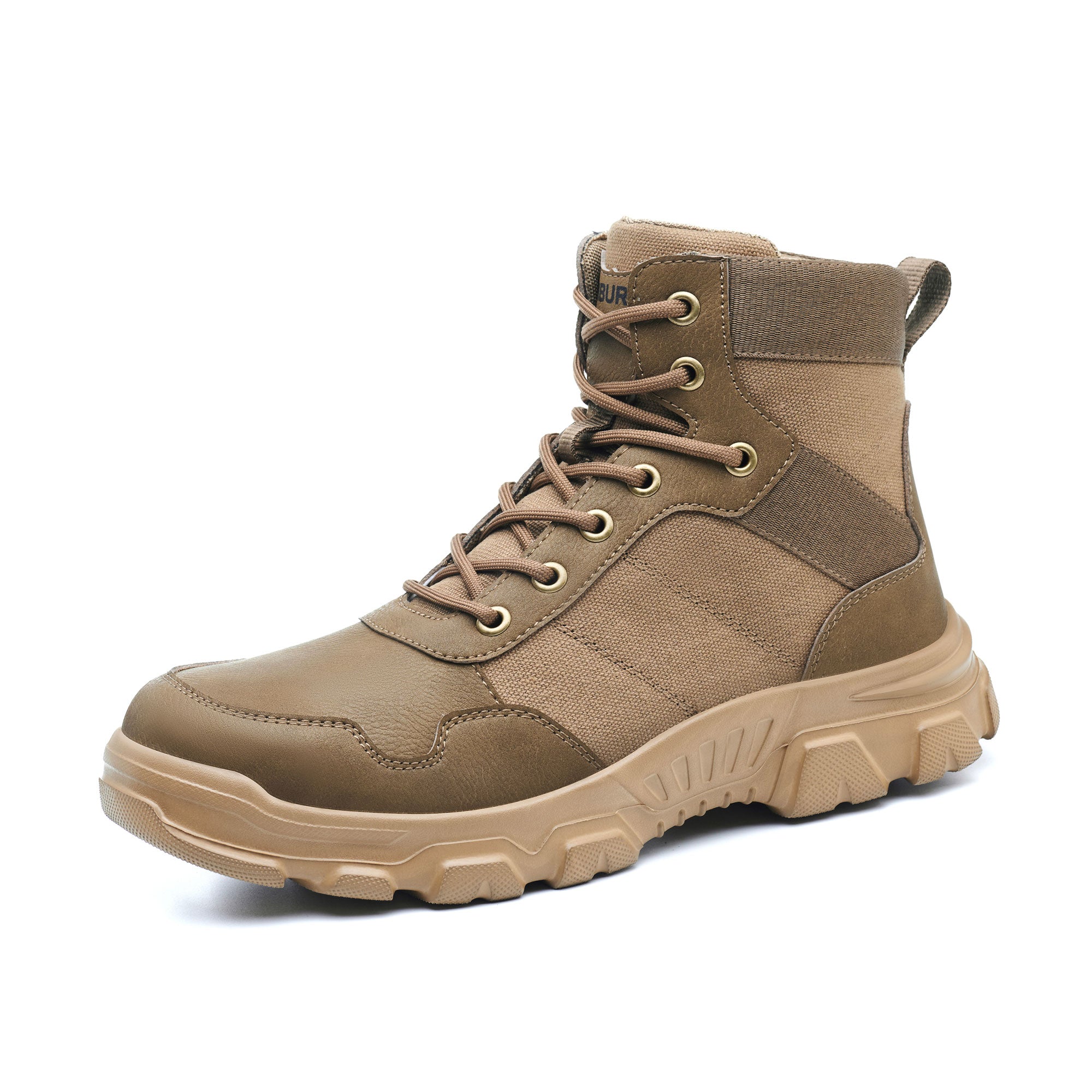 Men's Steel Toe Height Work Boots - Slip Resistant | B342