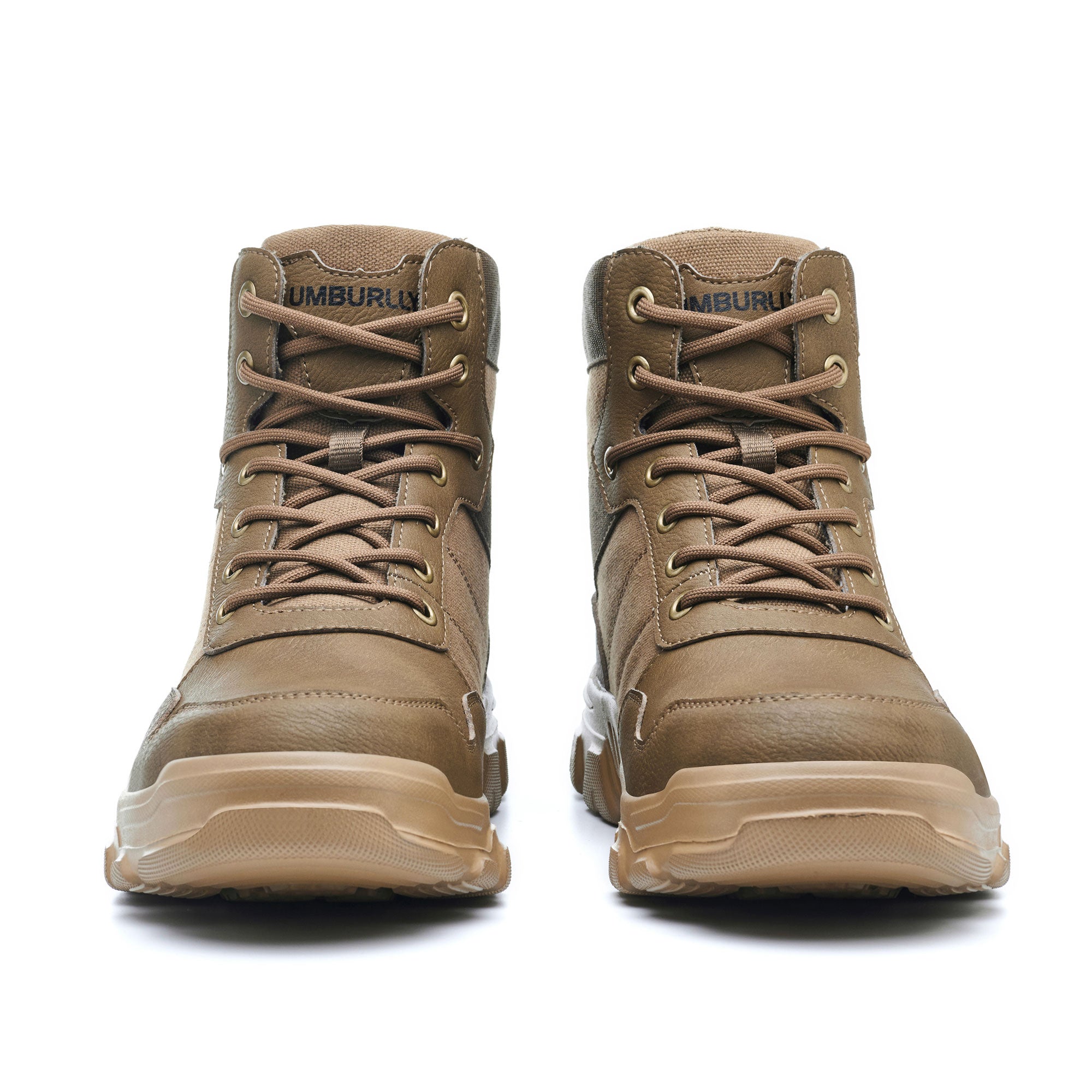 Men's Steel Toe Height Work Boots - Slip Resistant | B342