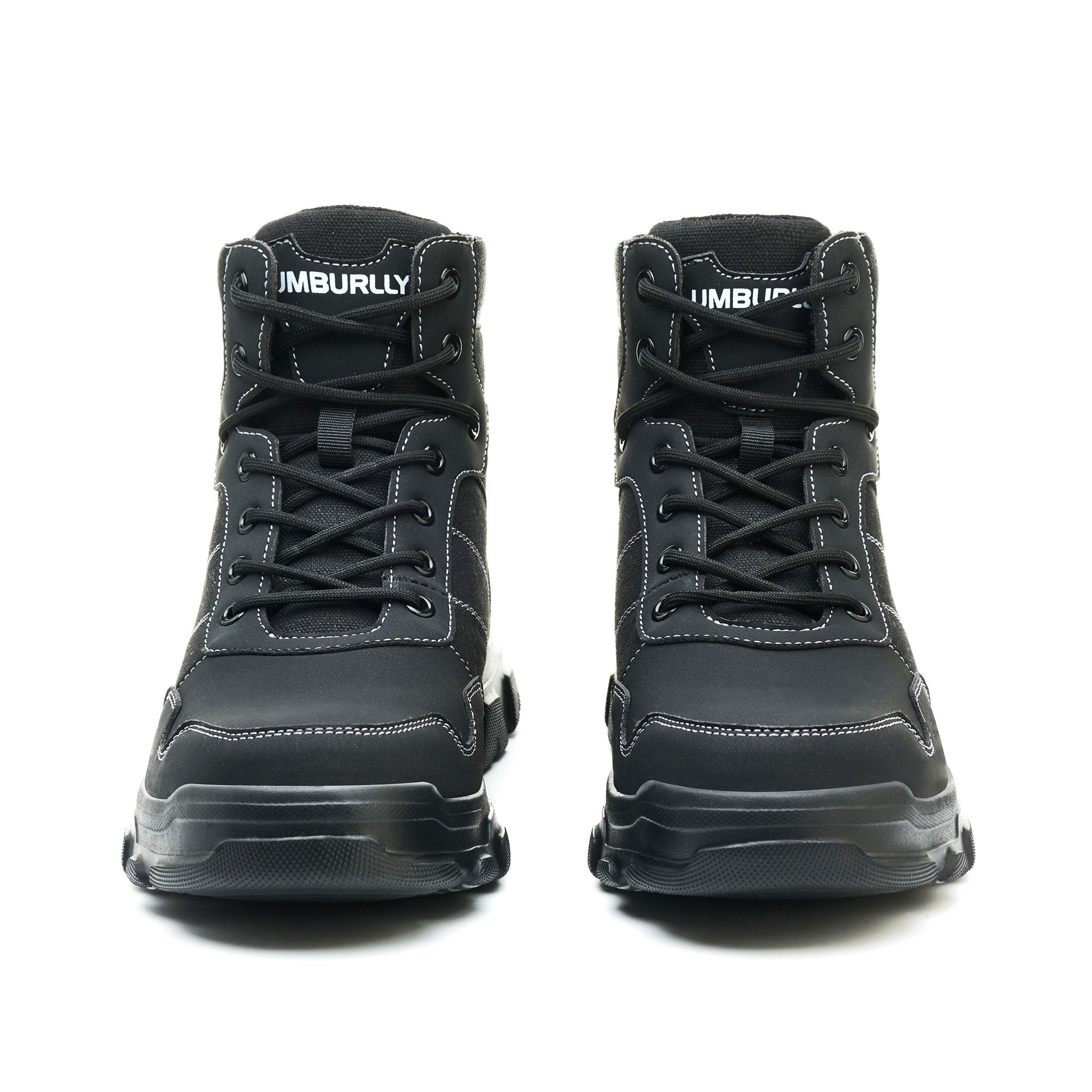 Men's Steel Toe Height Work Boots - Slip Resistant | B342