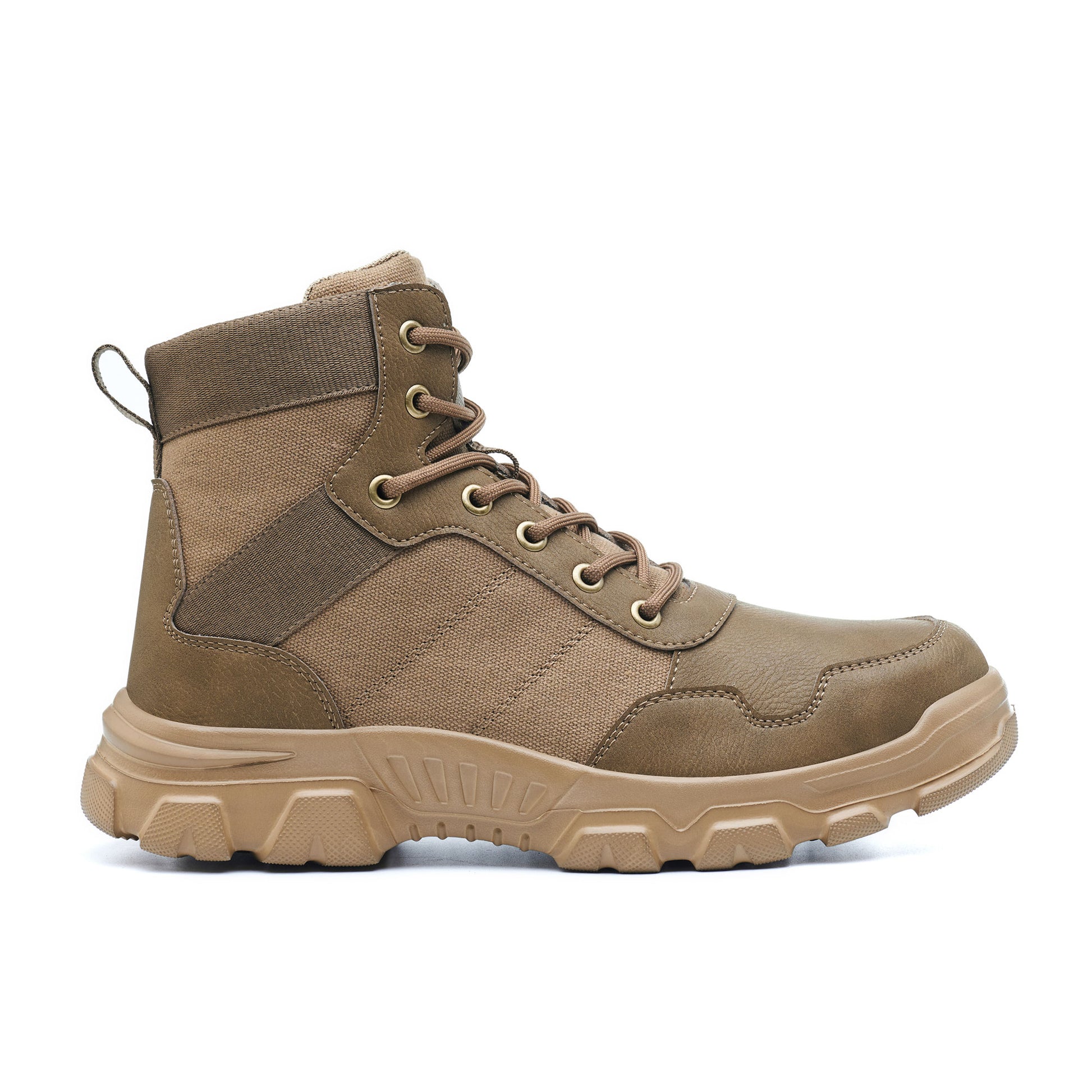 Men's Steel Toe Height Work Boots Slip Resistant B342