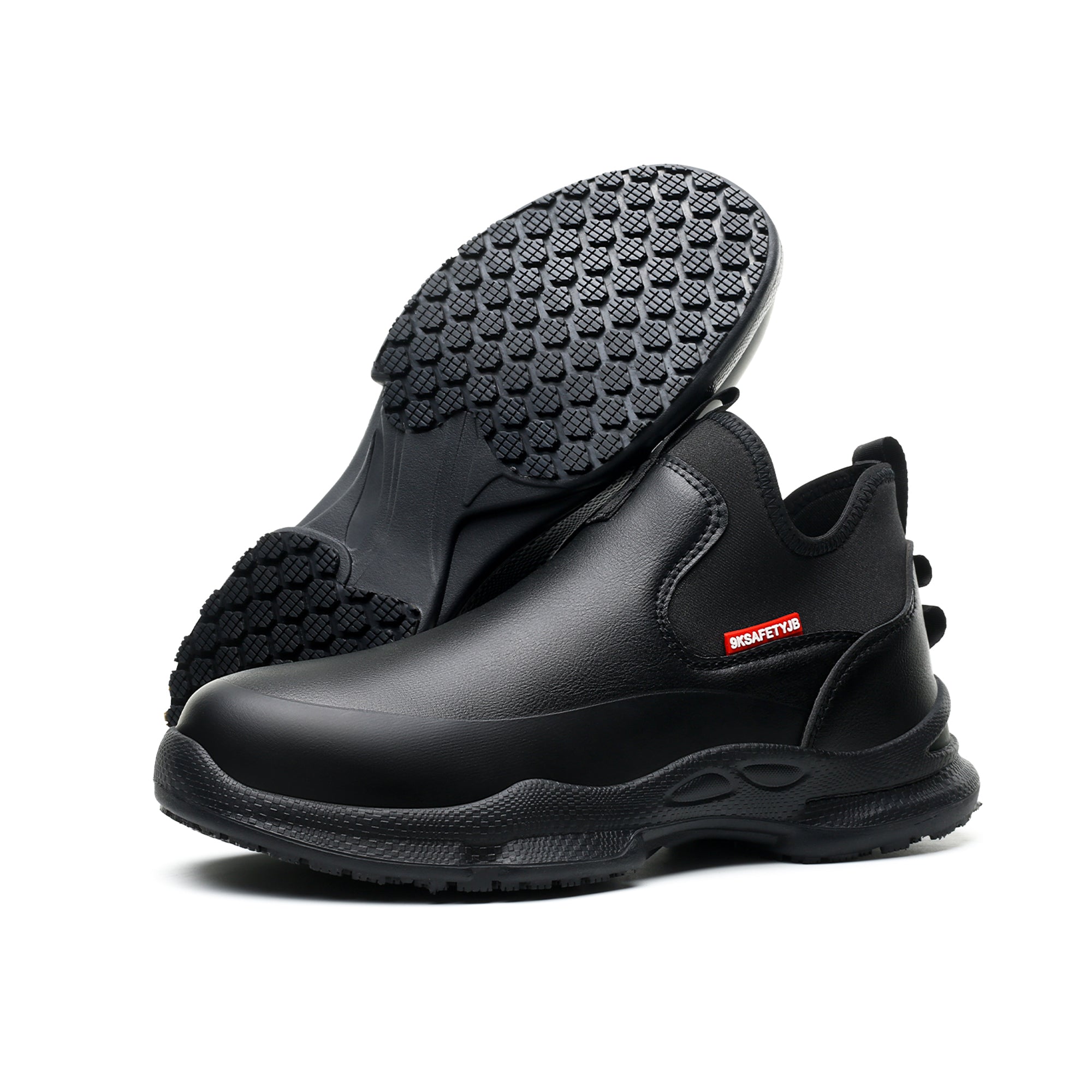 Men's Steel Toe Kitchen Safety Shoes - Slip & Oil Resistant | B346