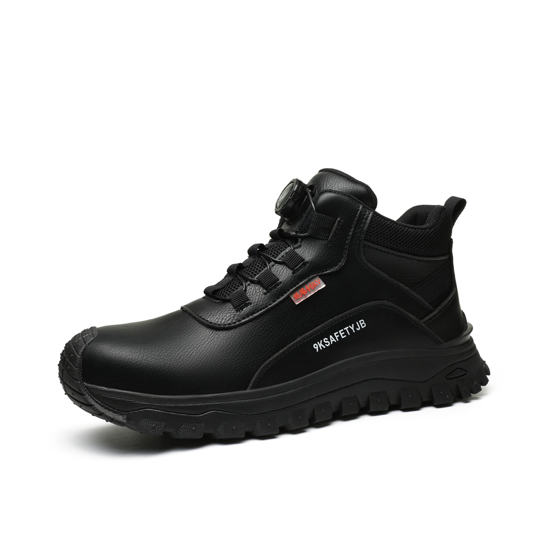 Men's Steel Toe Leather Work Boots - 6KV EH Safety | B324