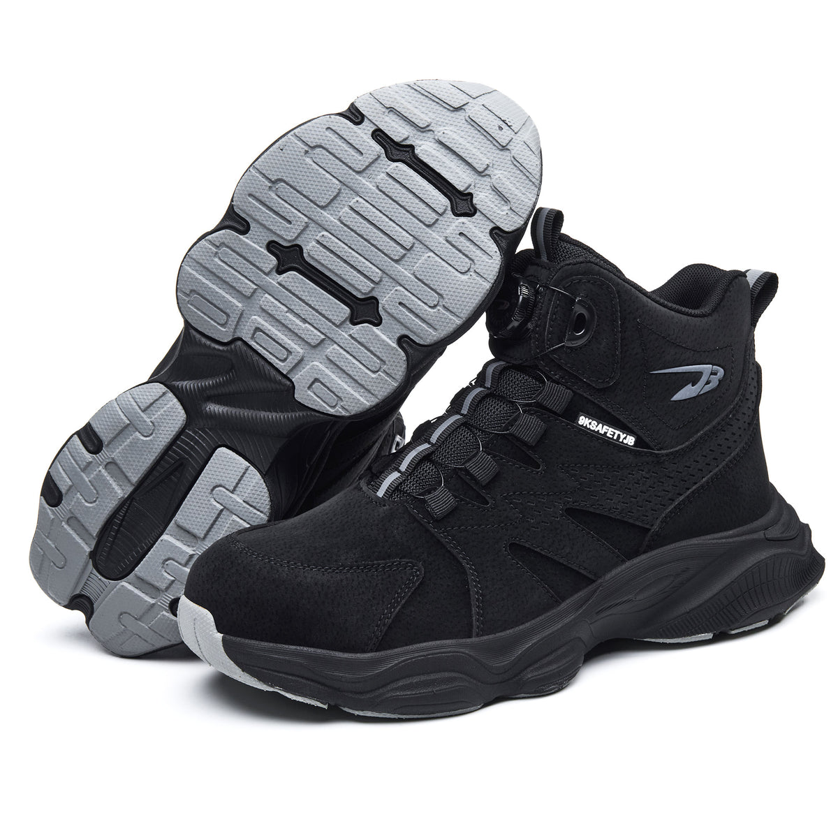 Men's Steel Toe Lightweight Work Boots - Knob Lacing | B339