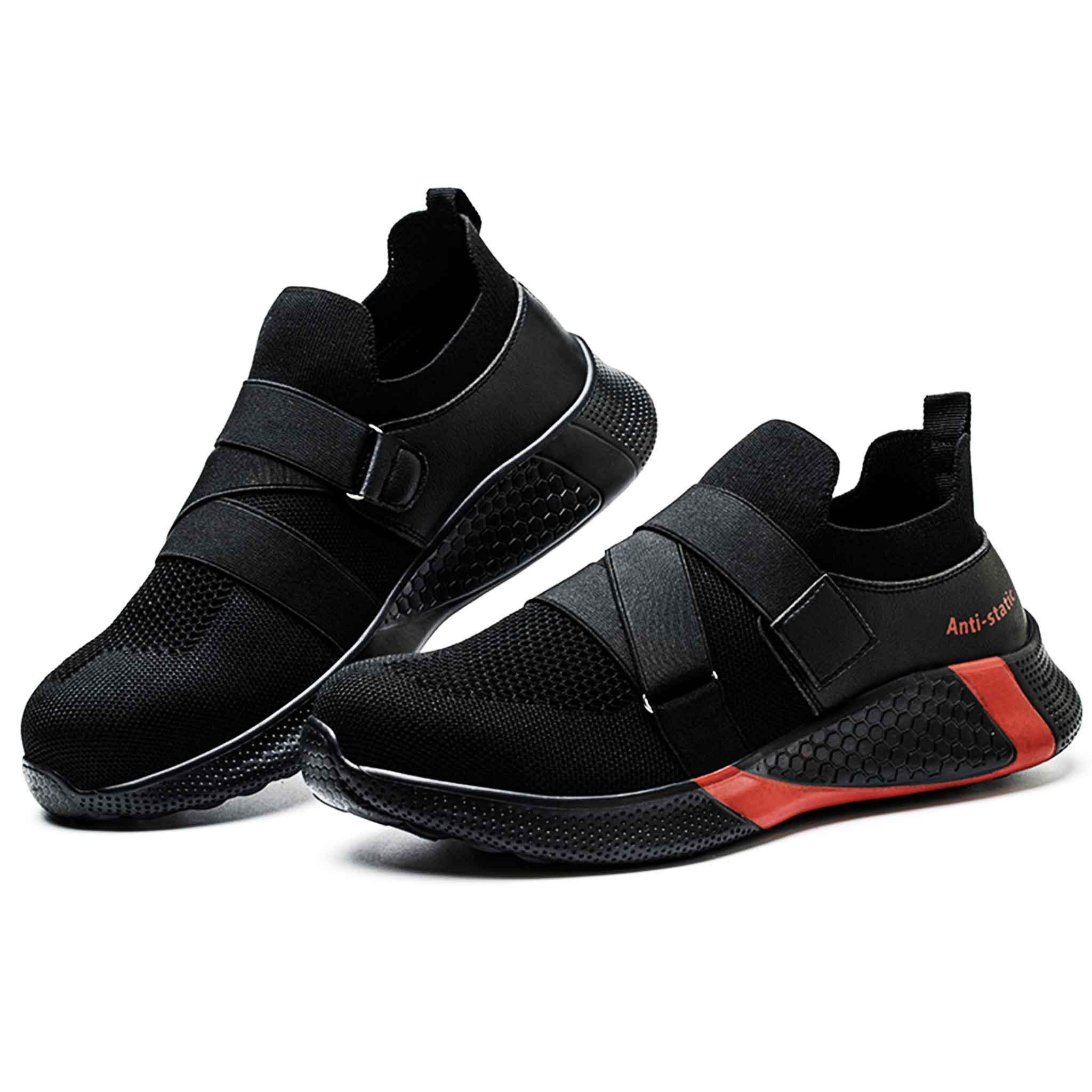 Men's Steel Toe Velcro Sneaker - ESD Rated | B260