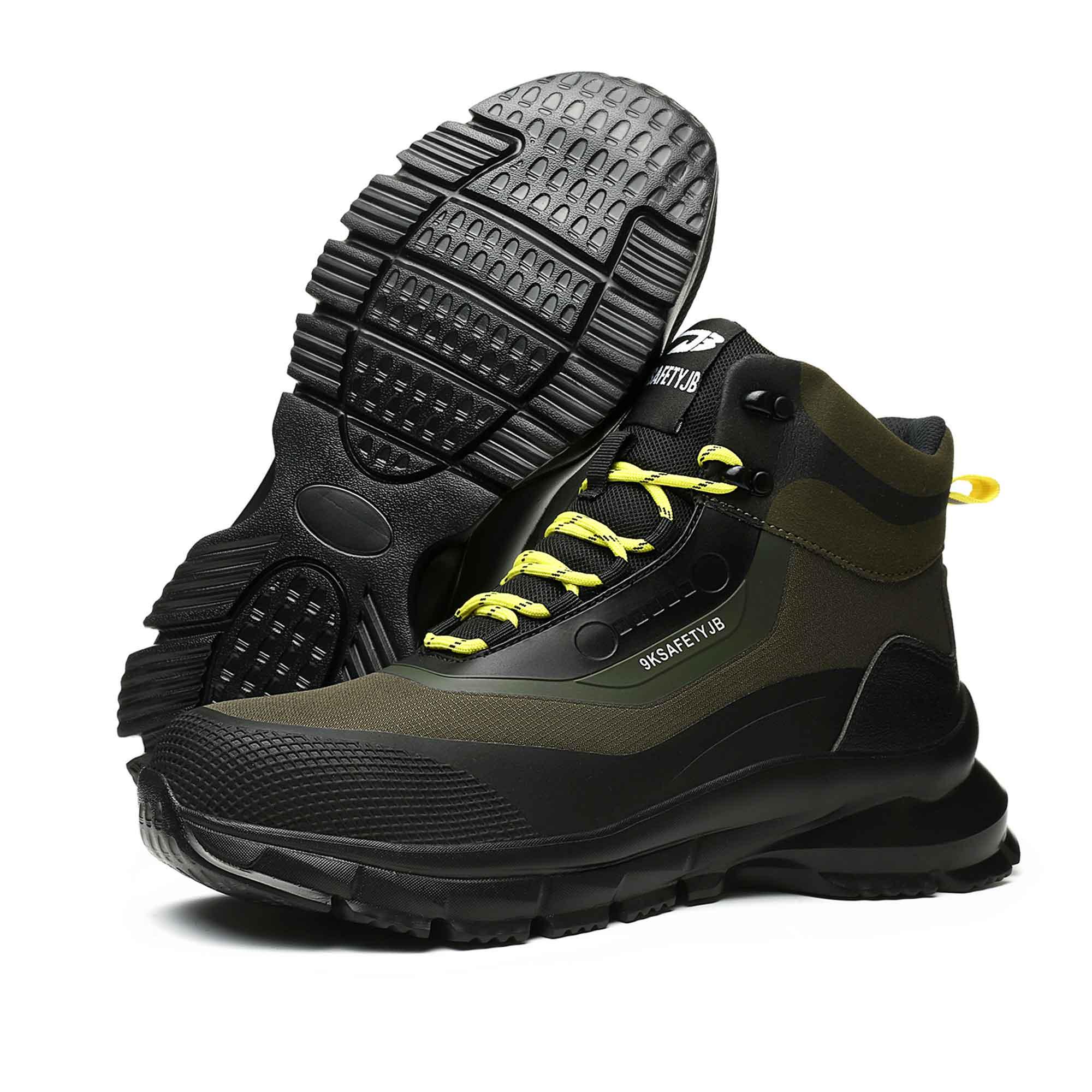 Men's Steel Toe Work Boots - Slip Resistant | B311