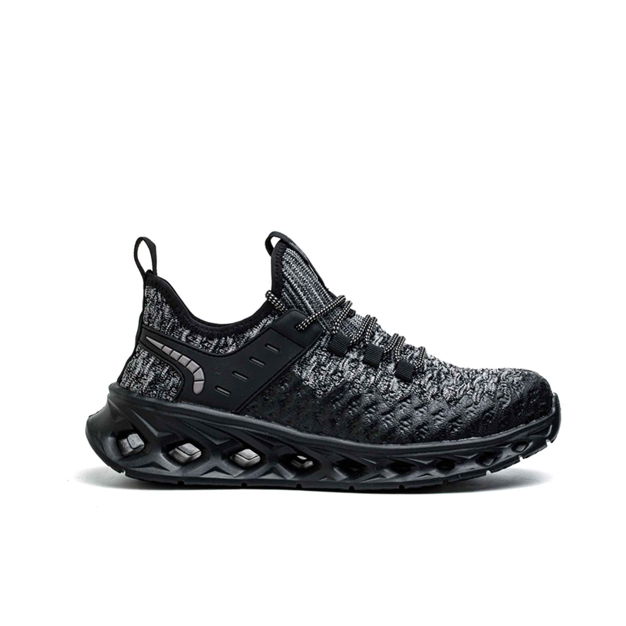 Men's Steel Toe Work Sneaker - Elastic Rubber Sole | B284