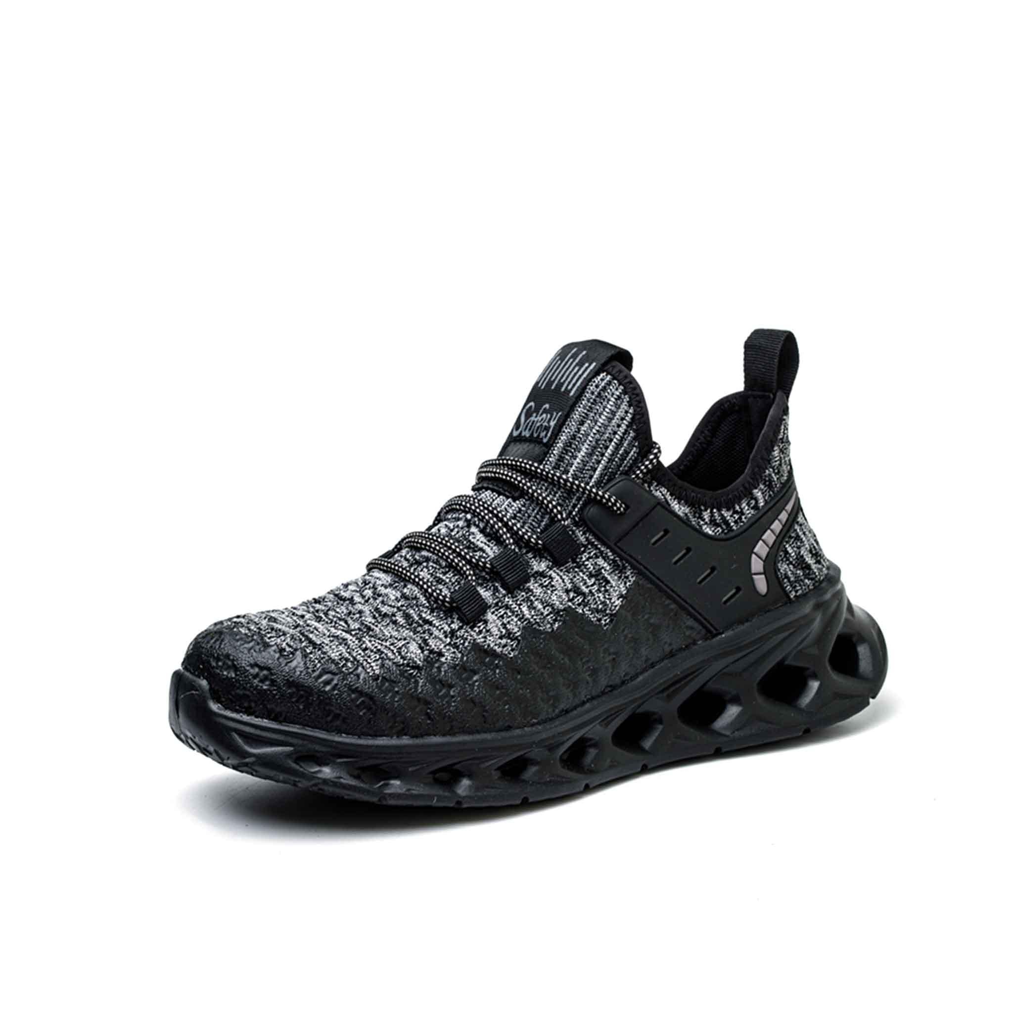 Men's Steel Toe Work Sneaker - Elastic Rubber Sole | B284