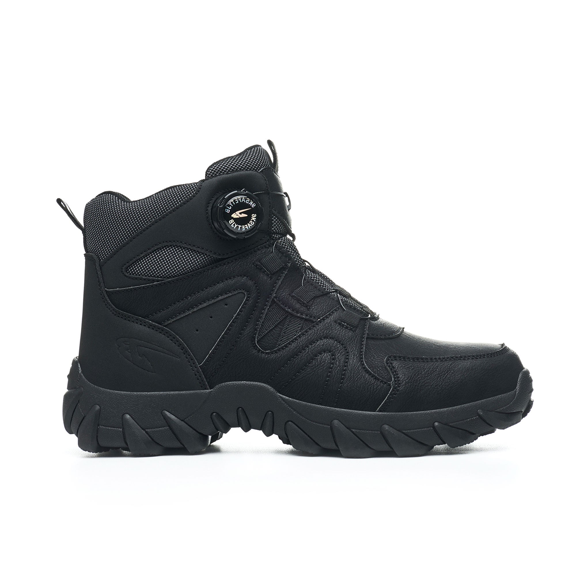 USINE PRO Men's Steel Toe Waterproof Work Boots- Slip Resistant