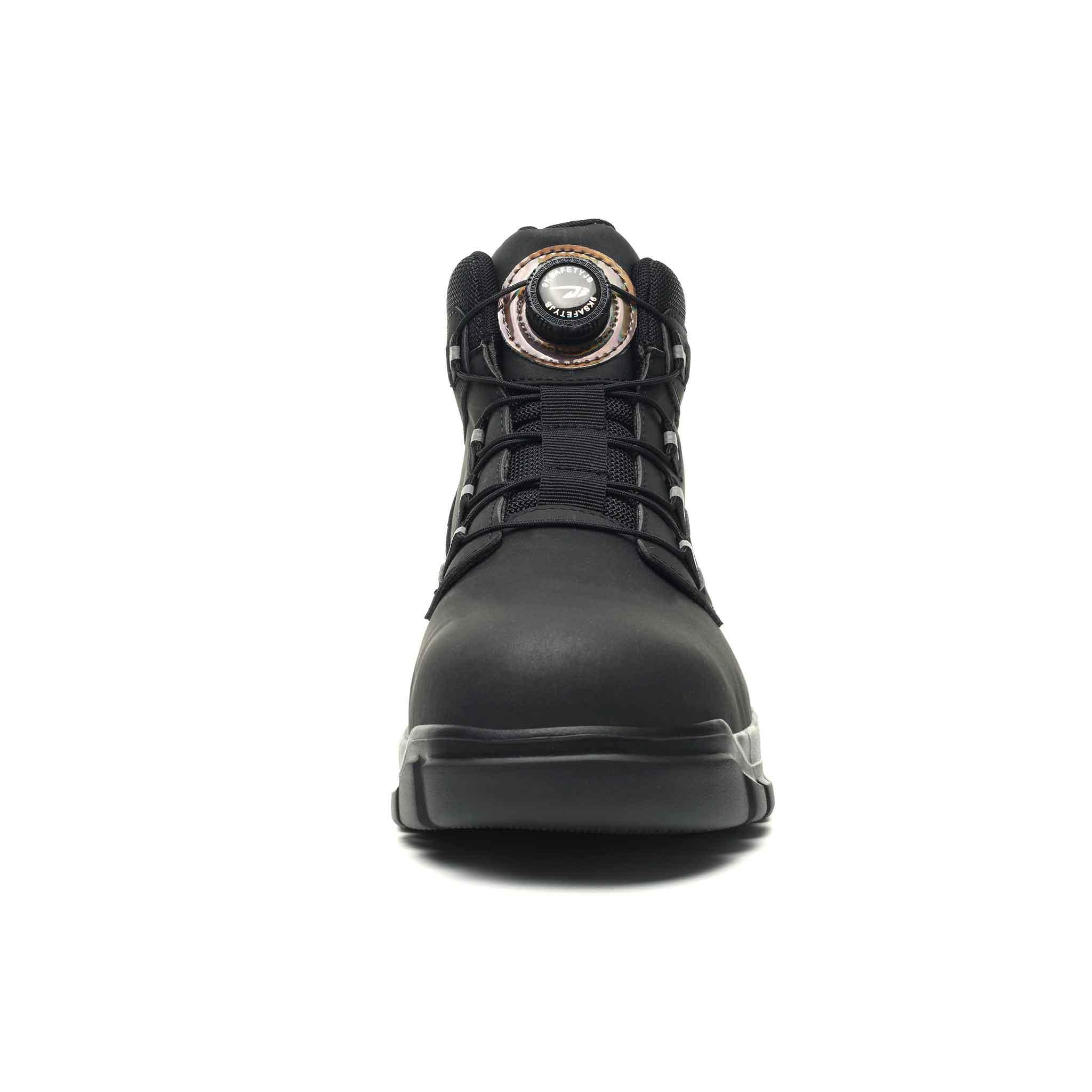 Men's Waterproof Steel Toe Work Boots - Knob Lacing System | B309