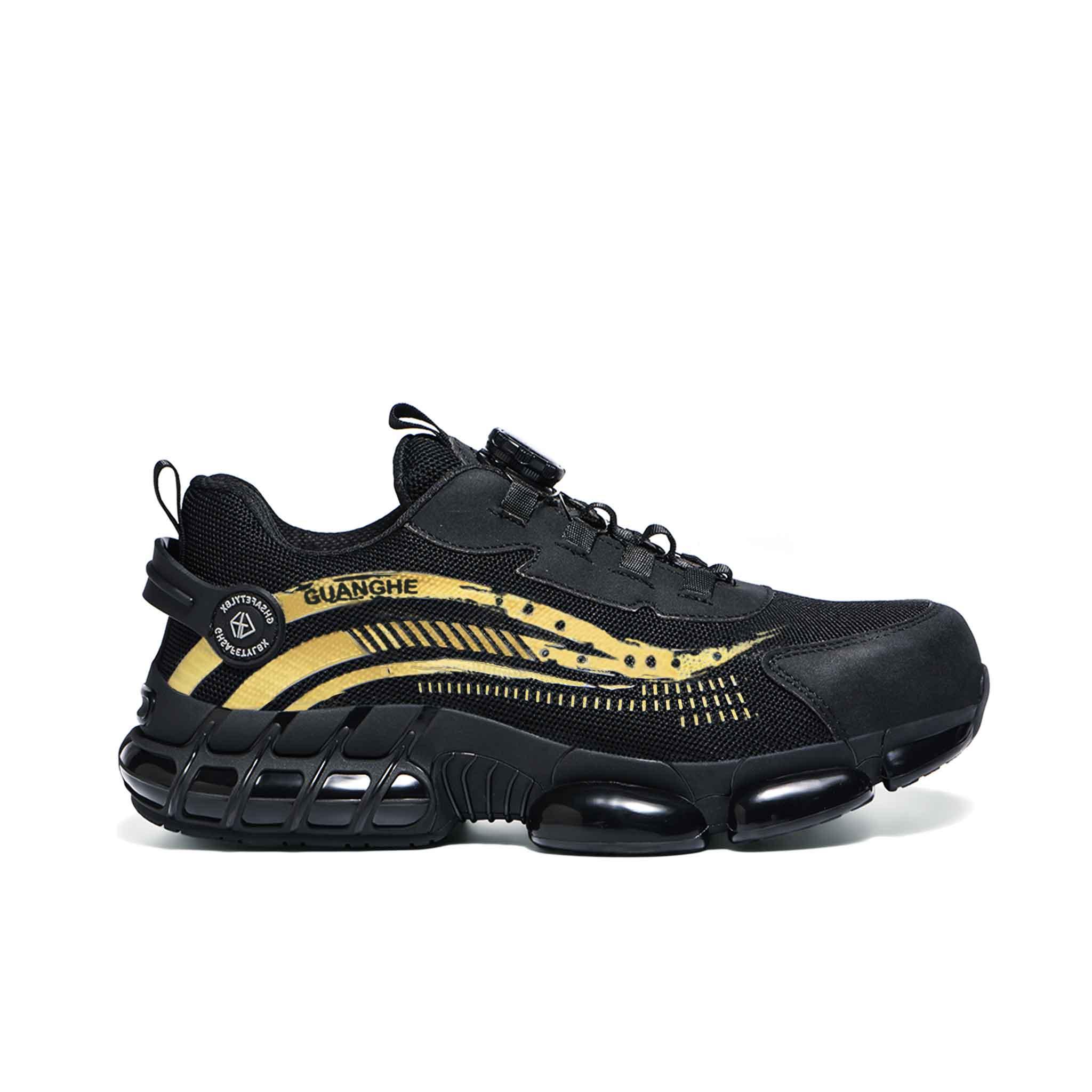 Women's Breathable Steel Toe Sneakers - Knob Lacing System | B292