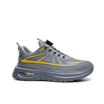 Women's Air Cushioned Steel Toe Work Sneakers - Dial Lacing | B347