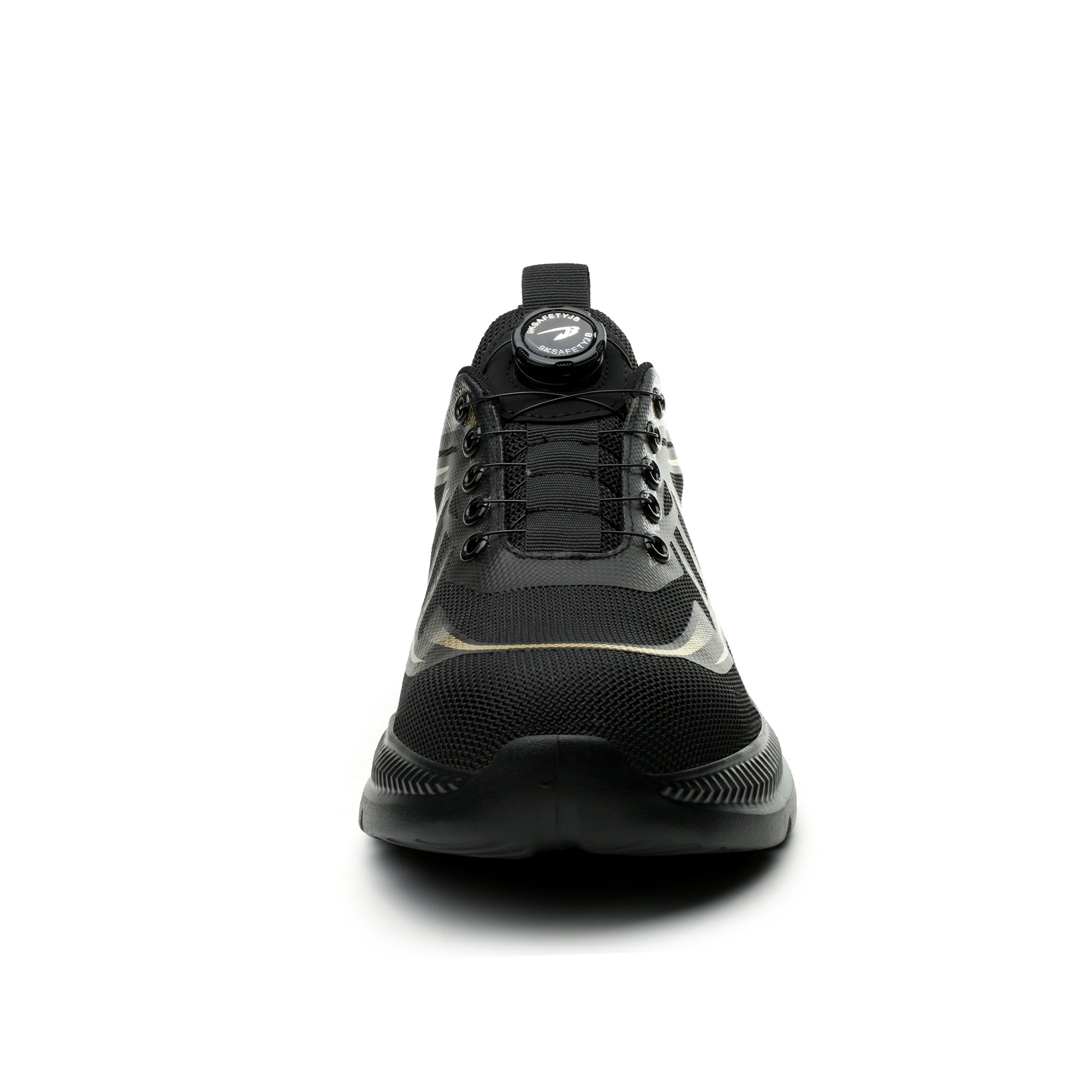 Women's Air Cushioned Steel Toe Work Sneakers - Dial Lacing | B347