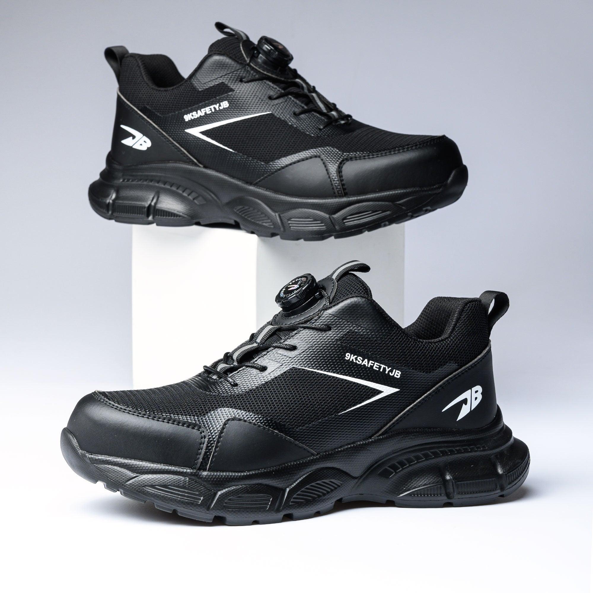 Women's AirFlow Steel Toe Sneakers - Fast-tie Dial Lacing | B326