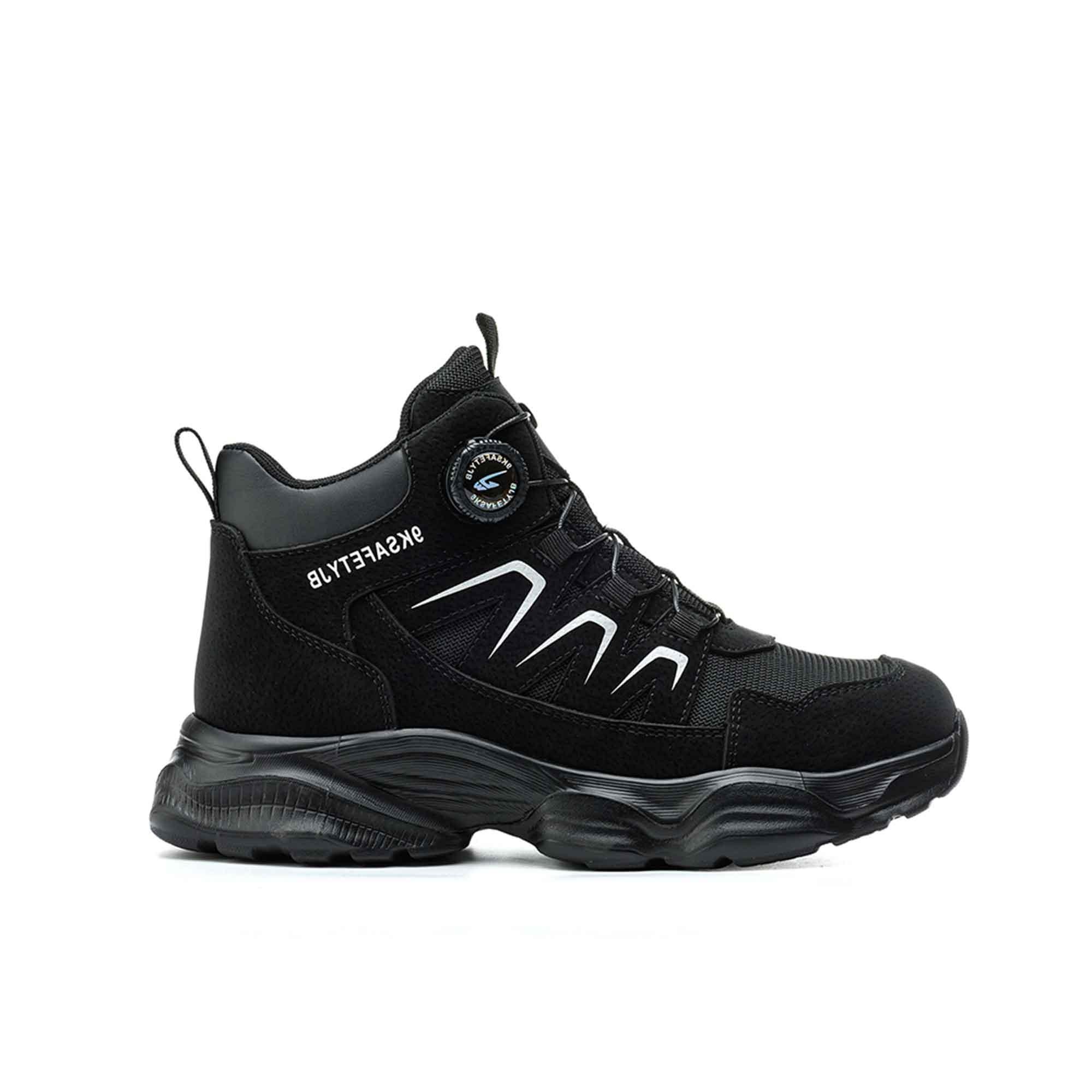 Women's Breathable Steel Toe Work Boots - Knob Lacing System | B314