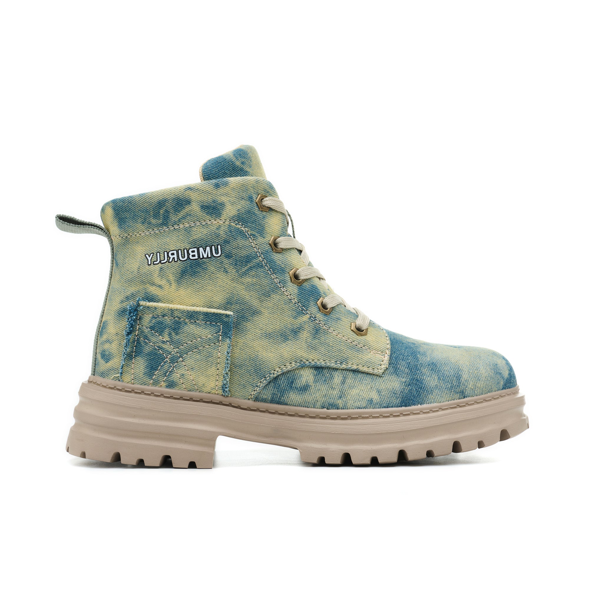 Women's Canvas Steel Toe Work Boots - Slip Resistant | B335