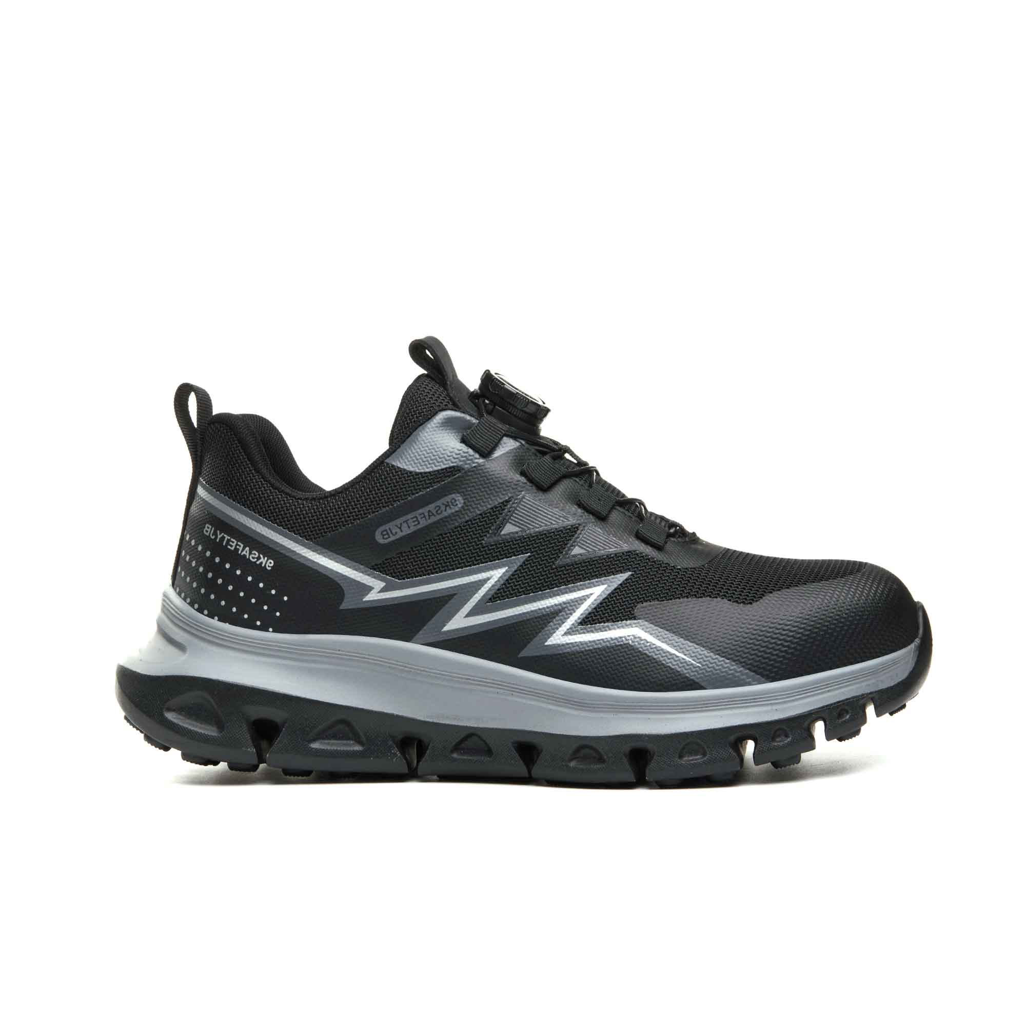 Women's Comfy Steel Toe Work Sneakers - Dial Lacing | B355