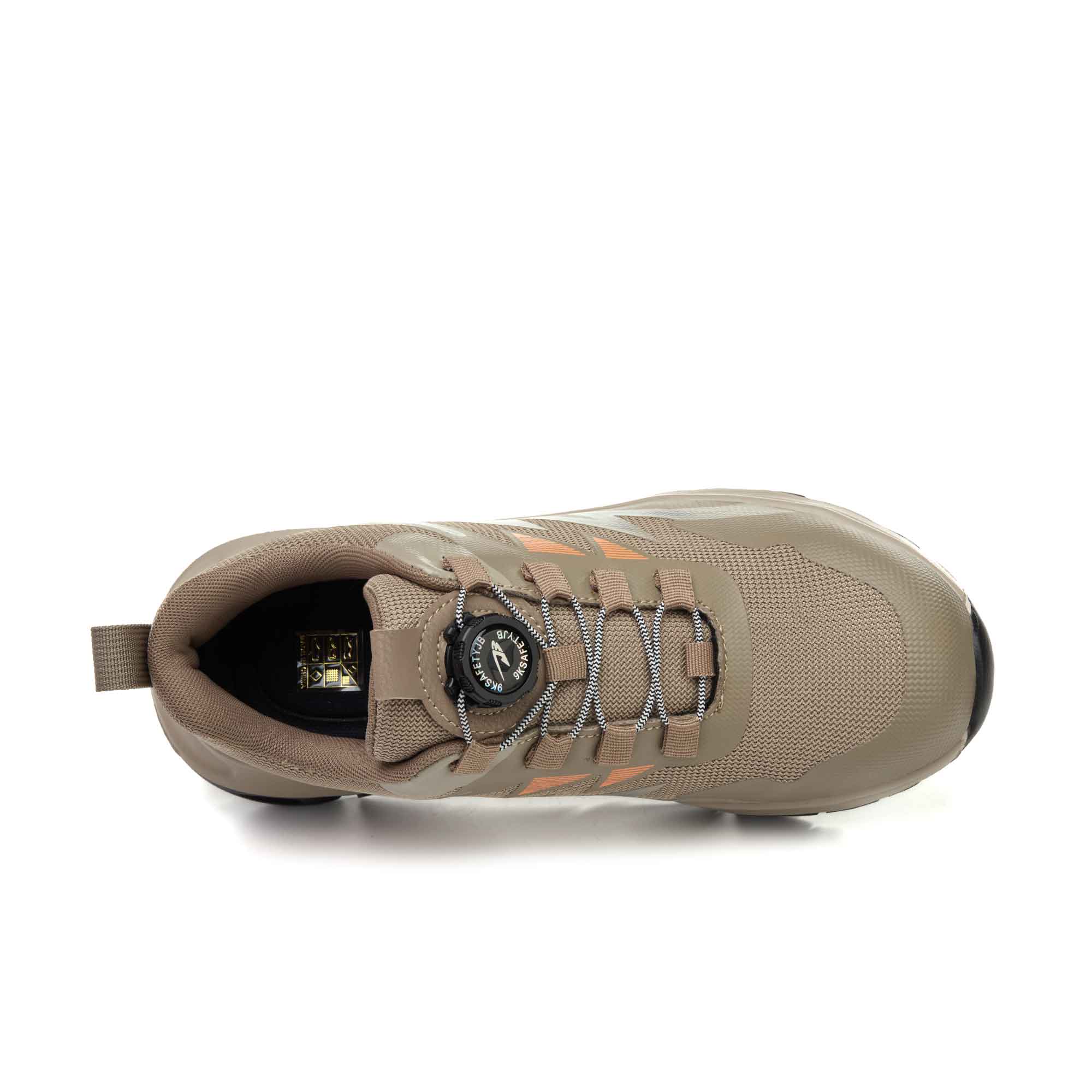 Women's Comfy Steel Toe Work Sneakers - Dial Lacing | B355